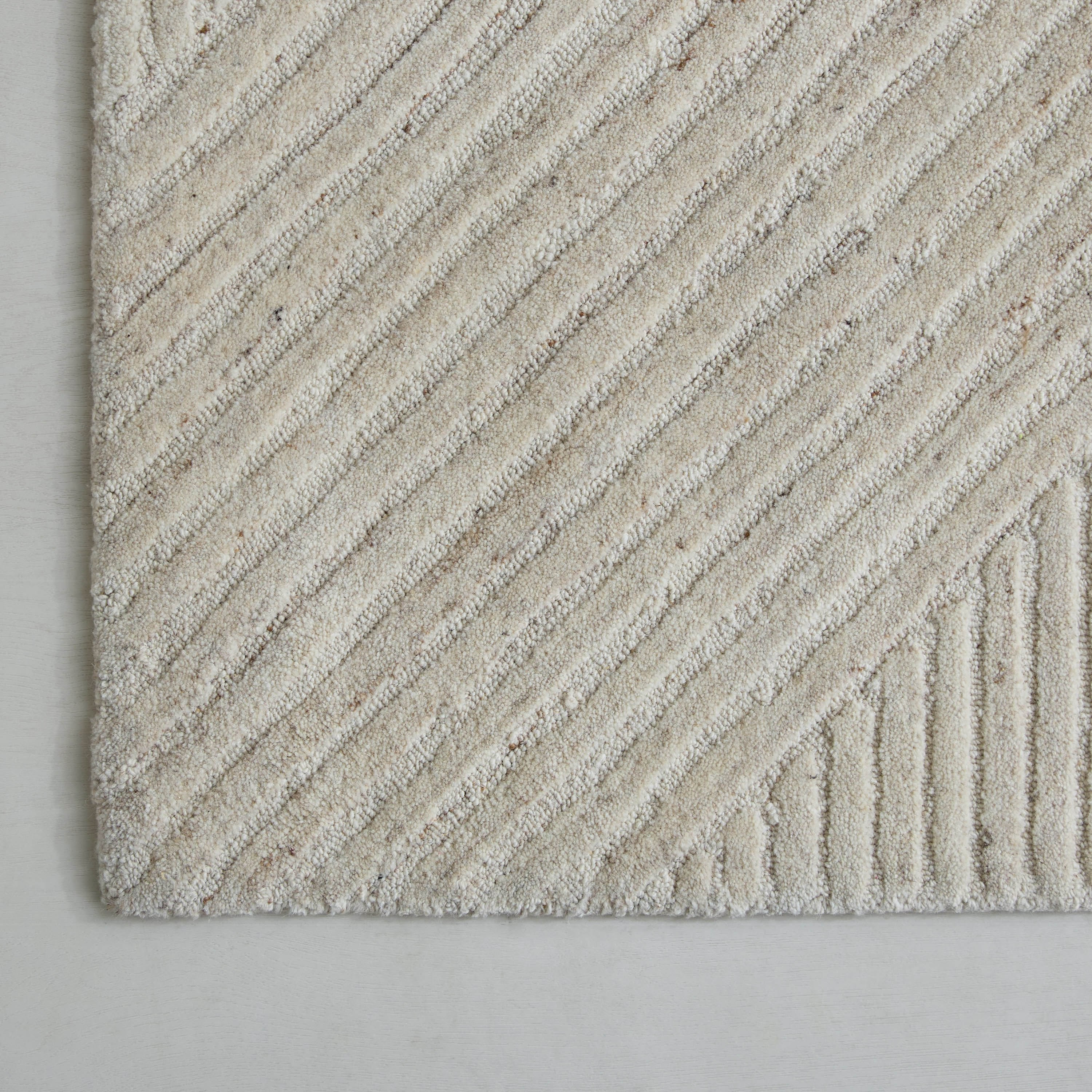 سجادة صوف معنقدة يدويا آني من قصبة - 170x170 سم-hbxdecorandfurnishings-floorcoverings-rugs-image-2