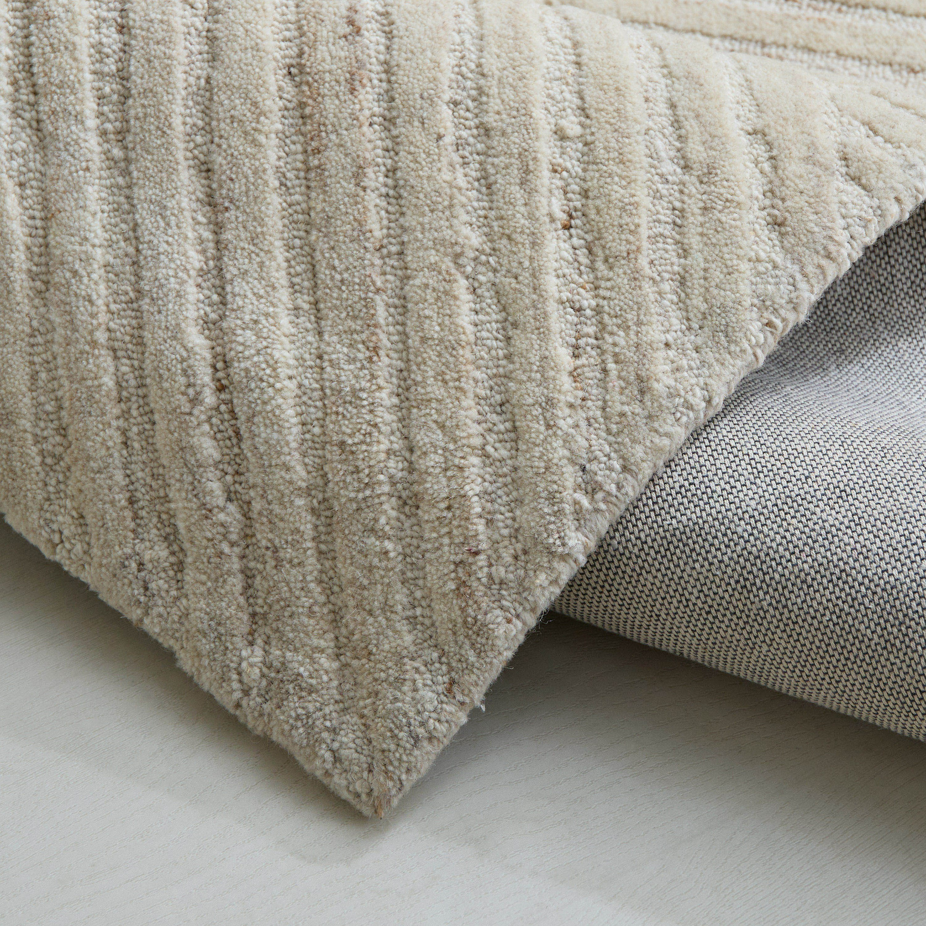 سجادة صوف معنقدة يدويا آني من قصبة - 170x170 سم-hbxdecorandfurnishings-floorcoverings-rugs-image-4