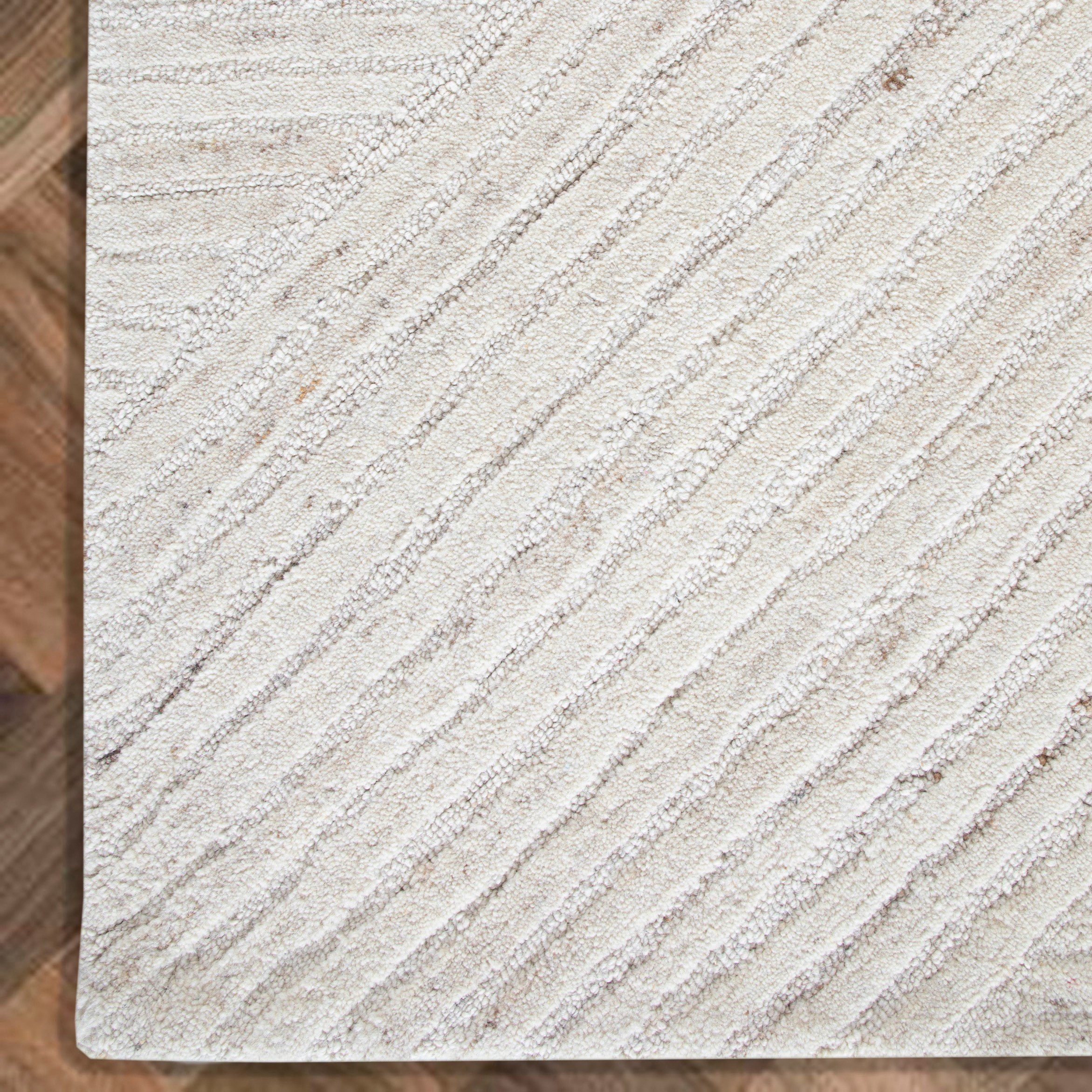 سجادة صوف معنقدة يدويًا آني من قصبة - 80x230 سم-hbxdecorandfurnishings-floorcoverings-rugs-image-3