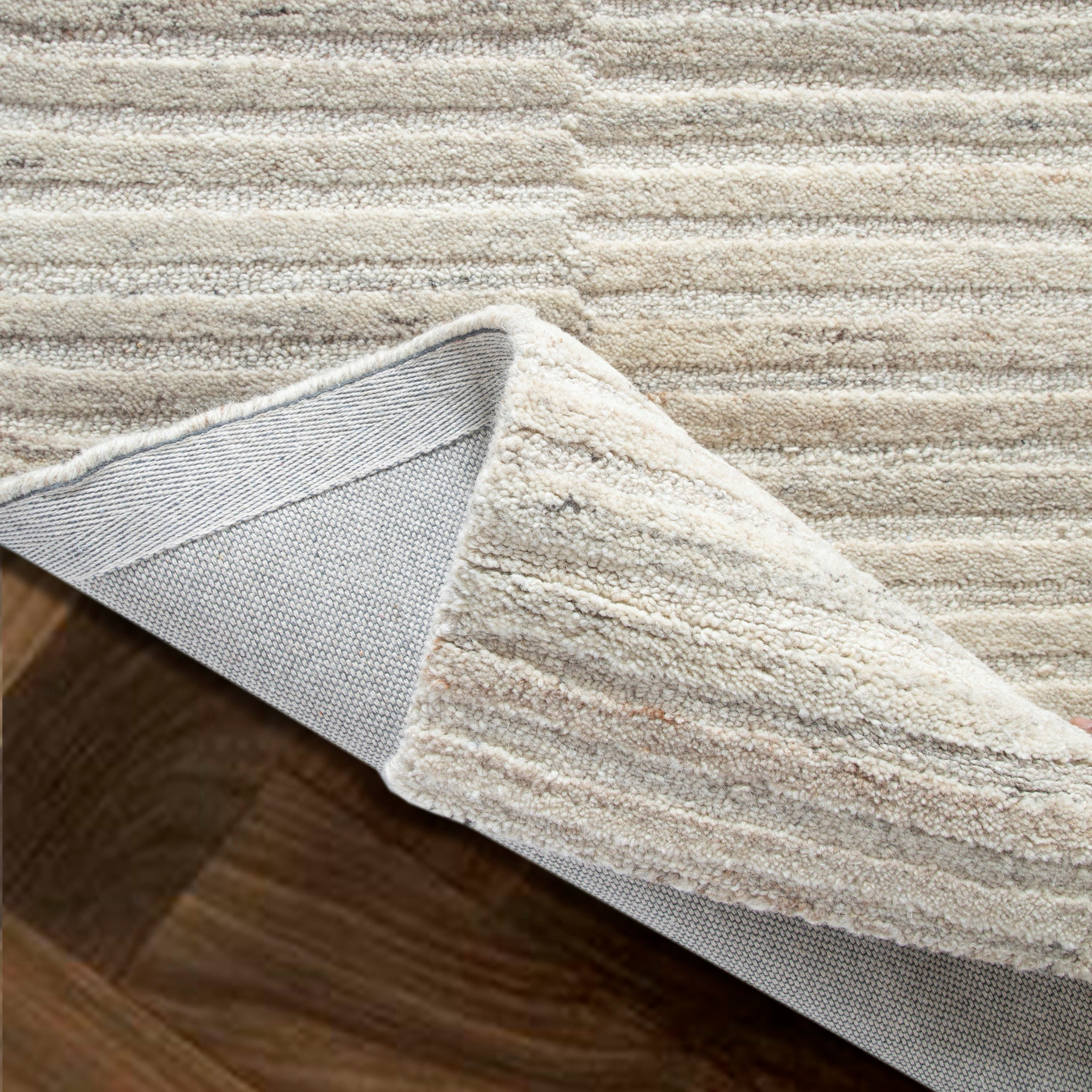 سجادة صوف معنقدة يدويًا أوتيس من قصبة - 80x230 سم-hbxdecorandfurnishings-floorcoverings-rugs-image-4