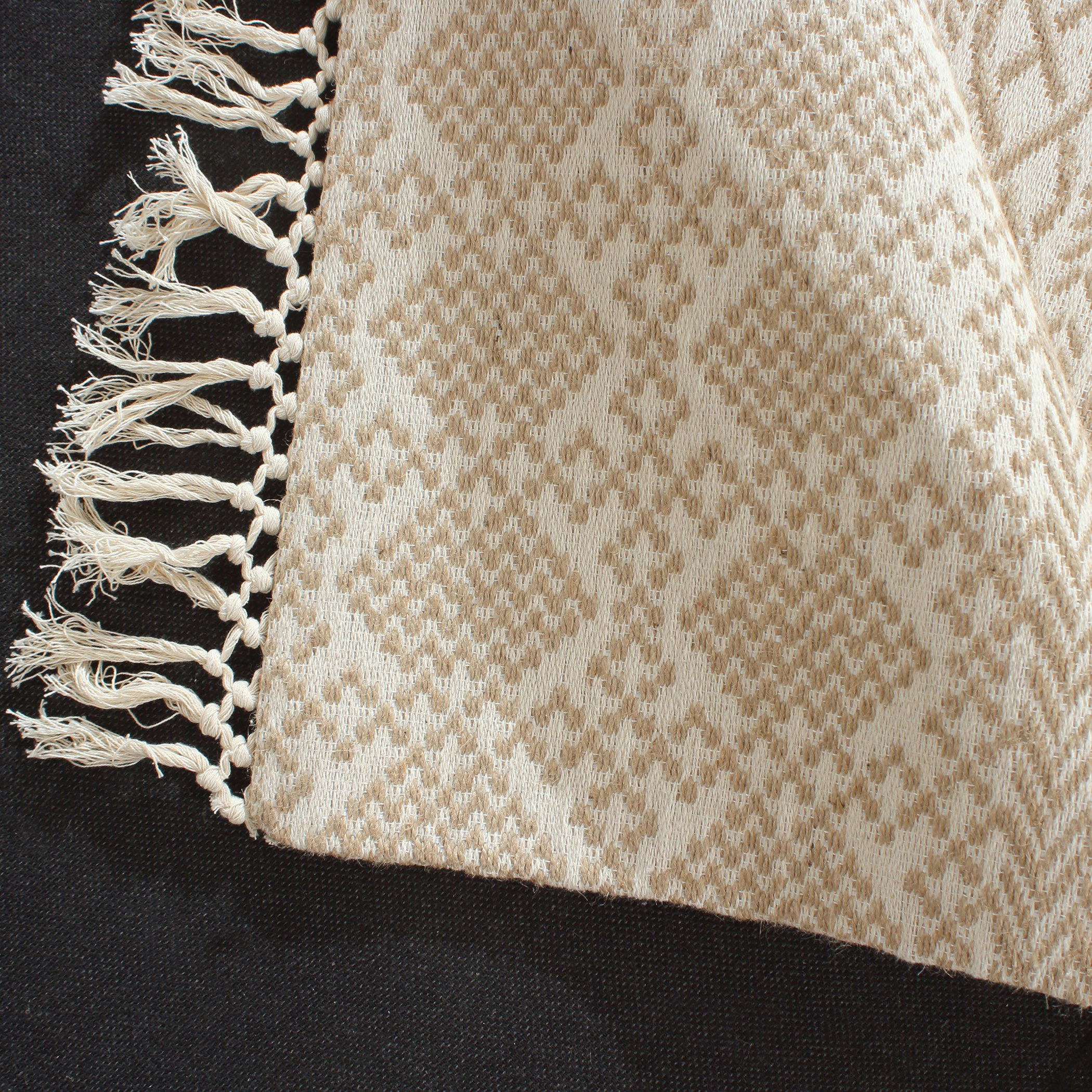 سجادة جوت قطن جاكار من أفيزا - 160x230 سم-hbxdecorandfurnishings-floorcoverings-rugs-image-2
