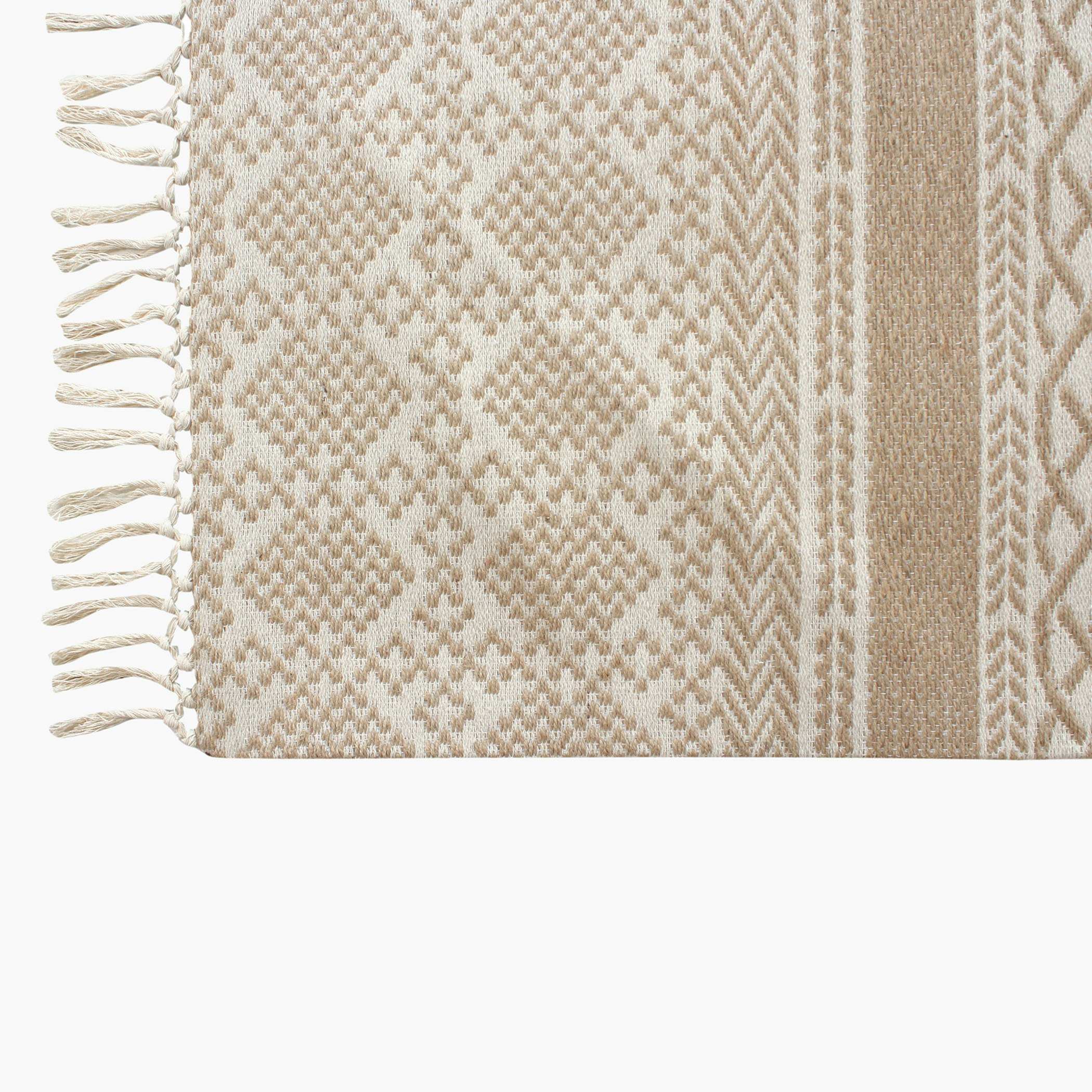 سجادة جوت قطن جاكار من أفيزا - 160x230 سم-hbxdecorandfurnishings-floorcoverings-rugs-image-3