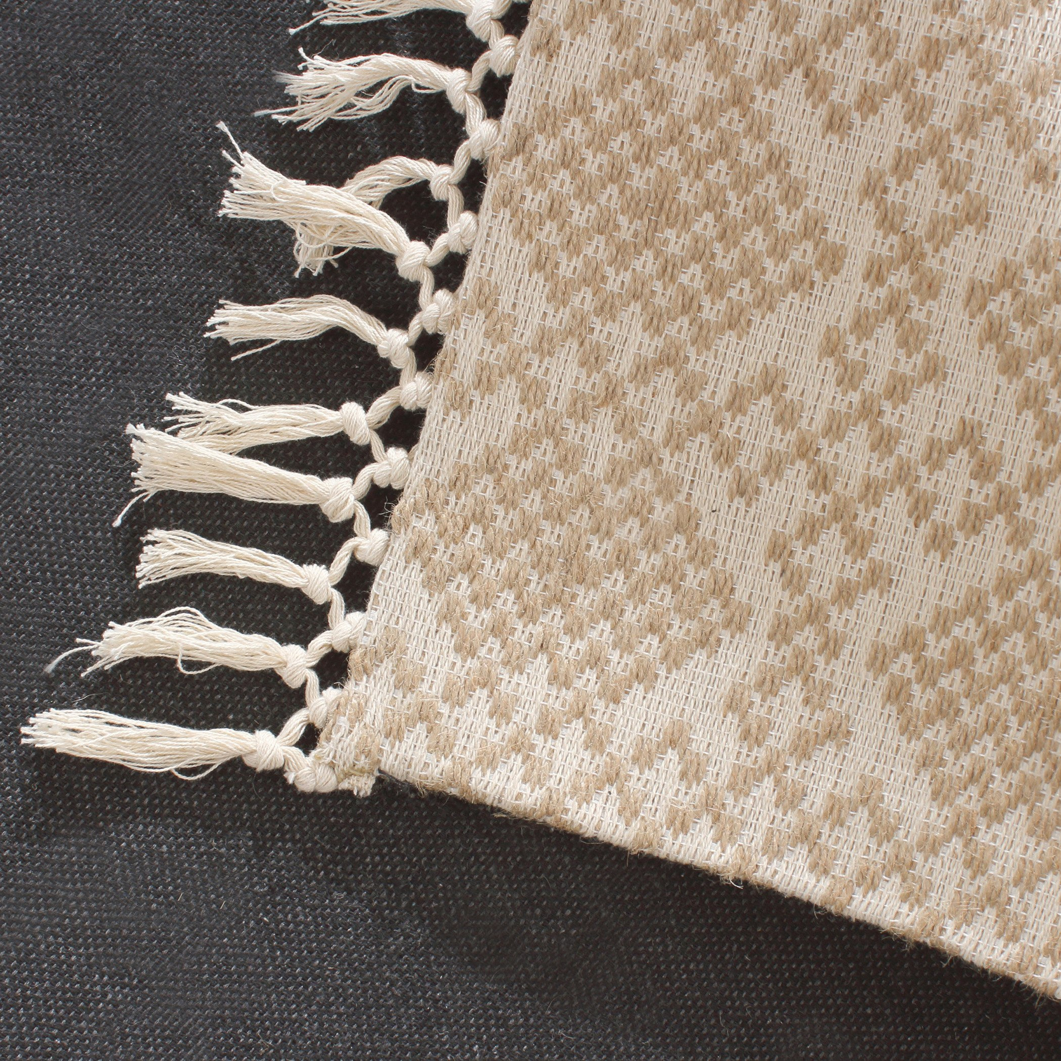 Aveza Jute Cotton Jacquard Rug - 80x230 cm-hbxdecorandfurnishings-floorcoverings-rugs-image-2