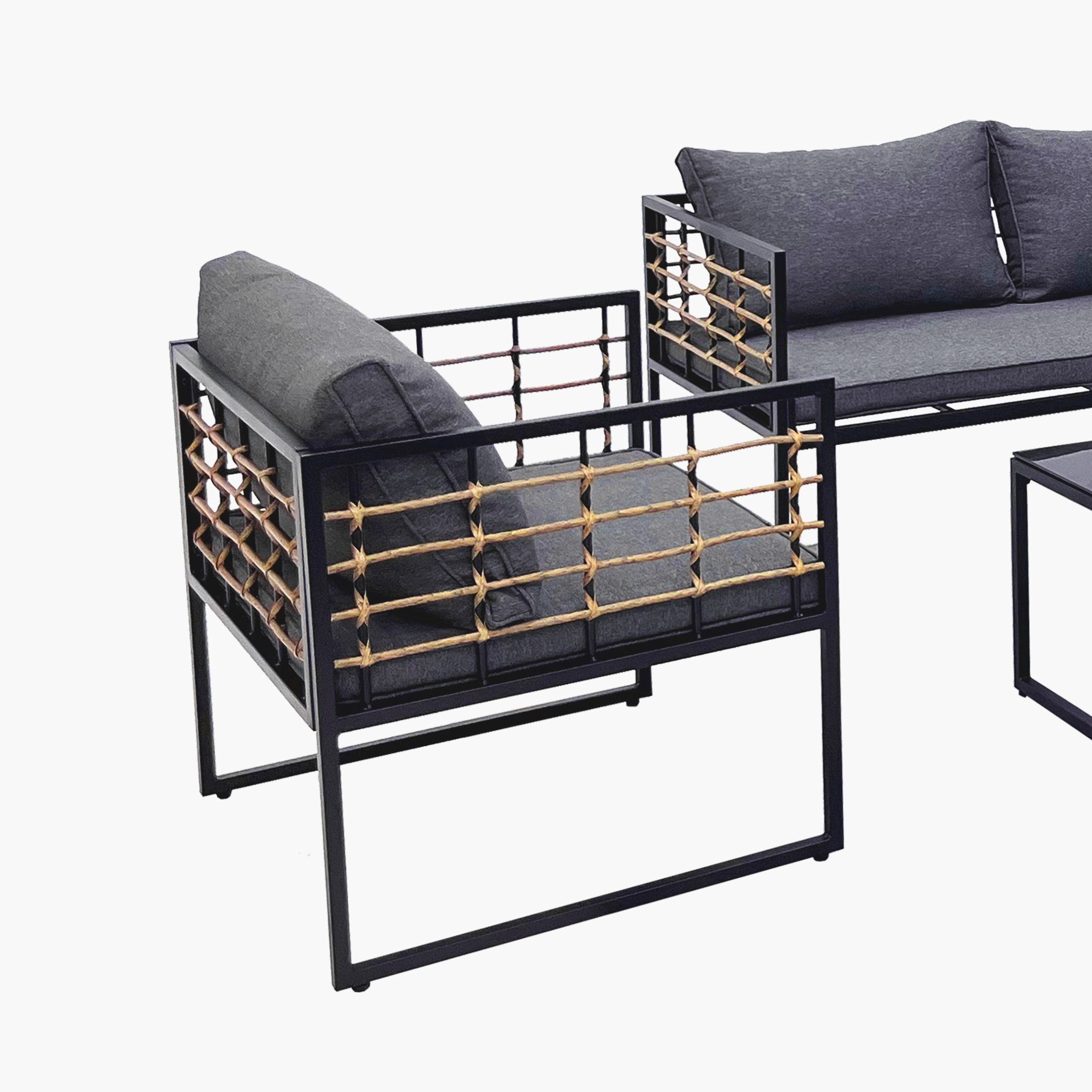 طقم كنبة 2+1+1 مقعد للجلسات الخارجيّة مع طاولة قهوة ووسائد من فيرا كاتينا-hbxoutdoor-hbxoutdoorfurniture-sofasets-image-5