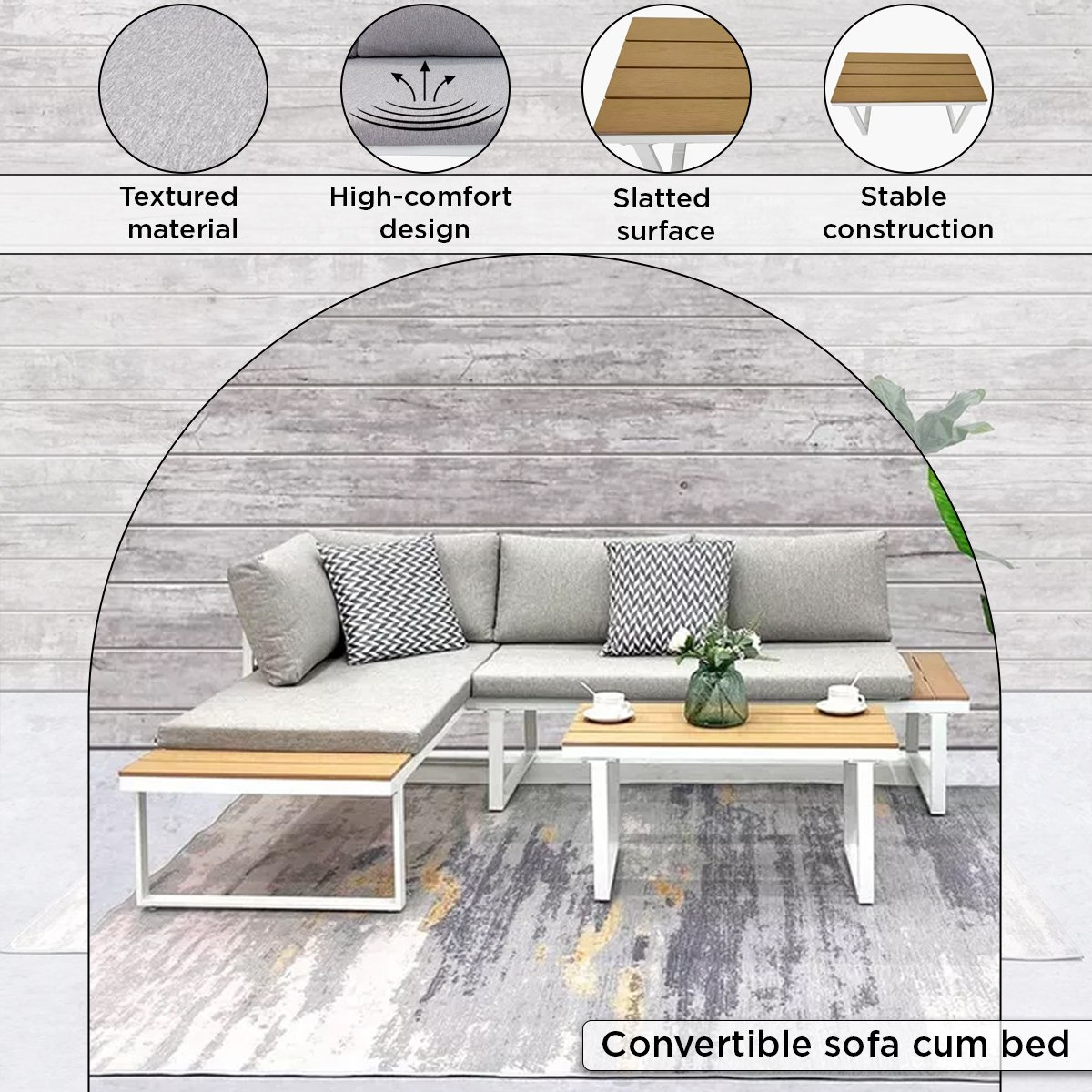 طقم كنب ركنية خارجي 4 مقاعد قابل للتحويل مع طاولة قهوة ووسائد - ڤيرا برلين من موڤو-hbxoutdoor-hbxoutdoorfurniture-sofasets-image-5