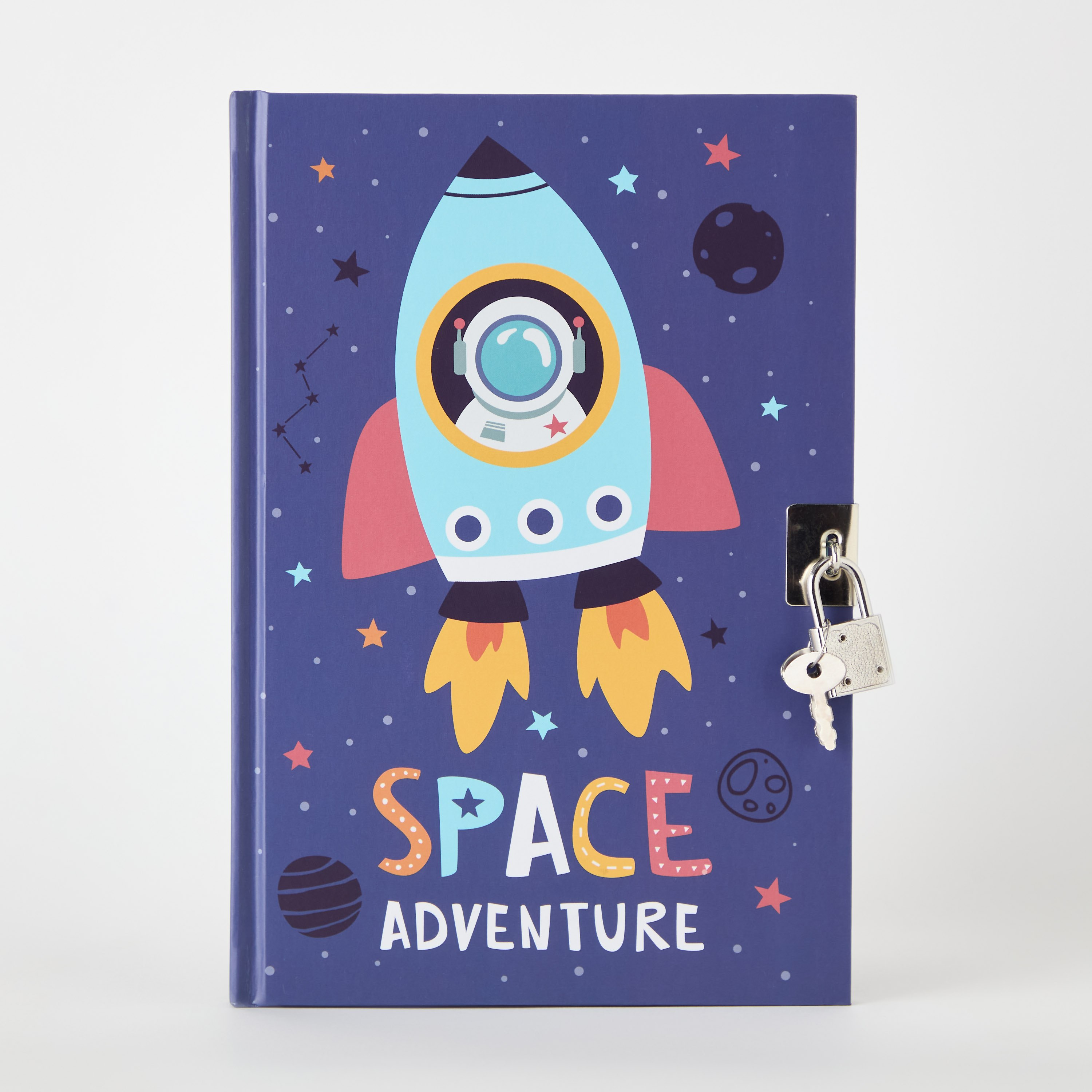 Scribble Rocket 80-Sheet Lockable A5 Notebook - 15x22 cm-hbxkidsandyouth-playroom-stationery-image-5