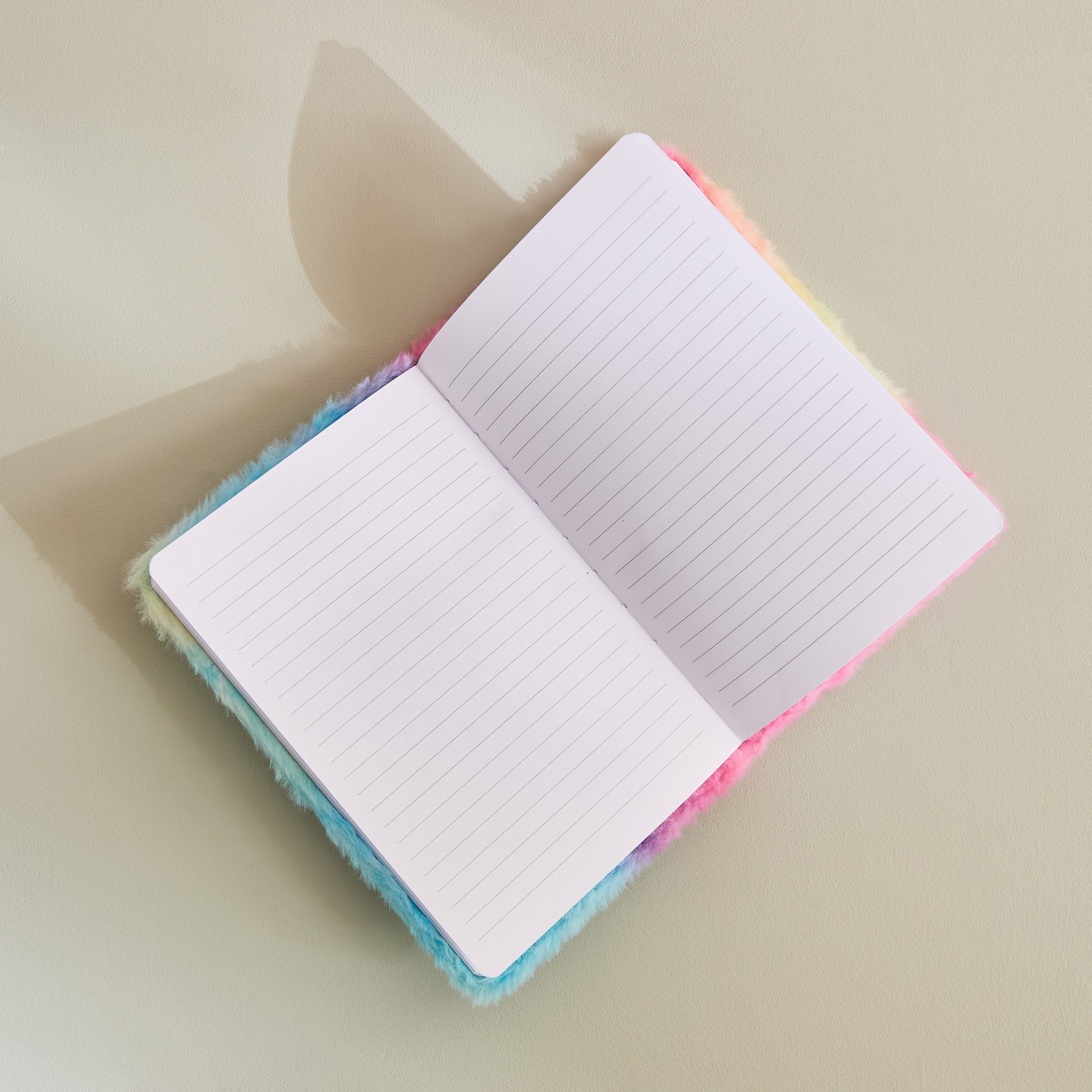 Scribble Smile 80-Sheet A5 Plush Notebook - 15x22 cm-hbxkidsandyouth-playroom-stationery-image-2