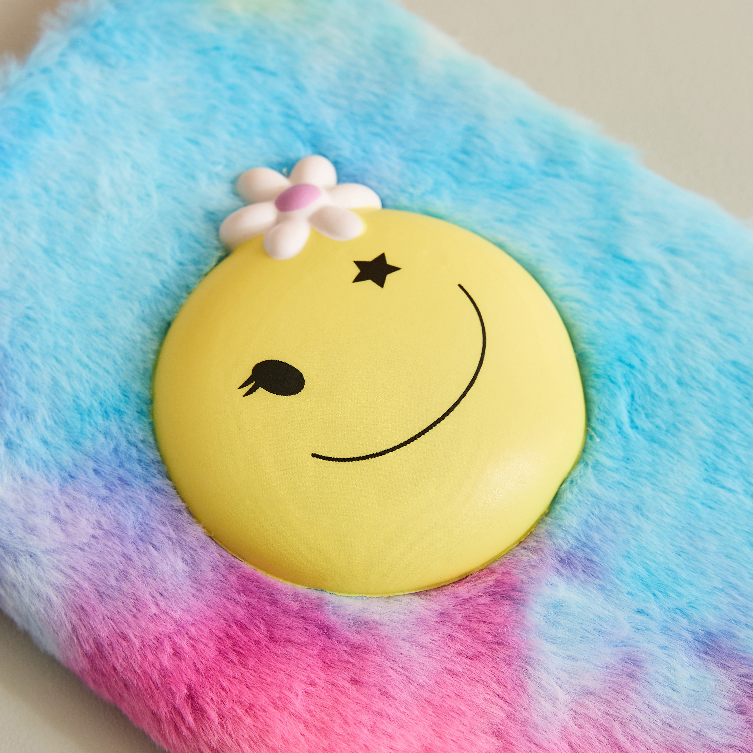 Scribble Smile 80-Sheet A5 Plush Notebook - 15x22 cm-hbxkidsandyouth-playroom-stationery-image-3