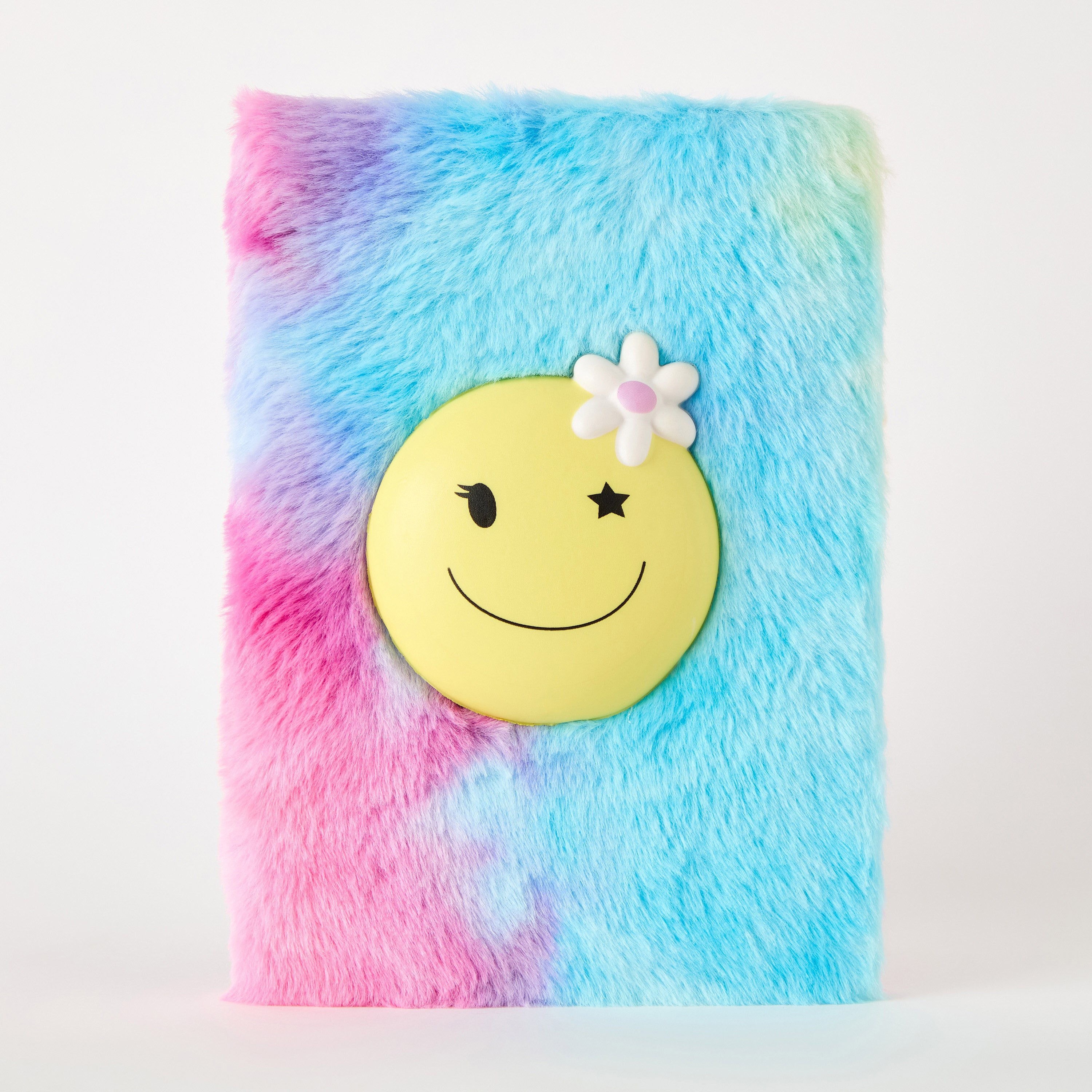 Scribble Smile 80-Sheet A5 Plush Notebook - 15x22 cm-hbxkidsandyouth-playroom-stationery-image-5