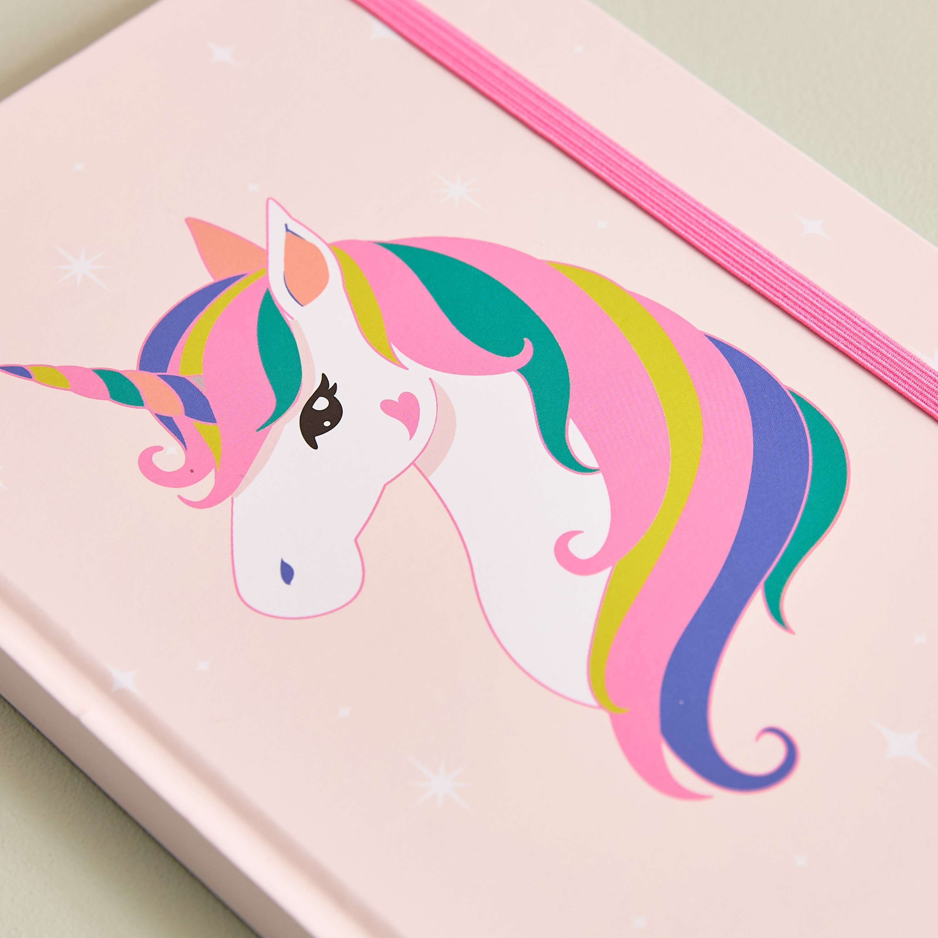 طقم دفتر ملاحظات A5 يونيكورن 4 قطع من سكريبل - 21x22x2 سم-hbxkidsandyouth-playroom-stationery-image-5