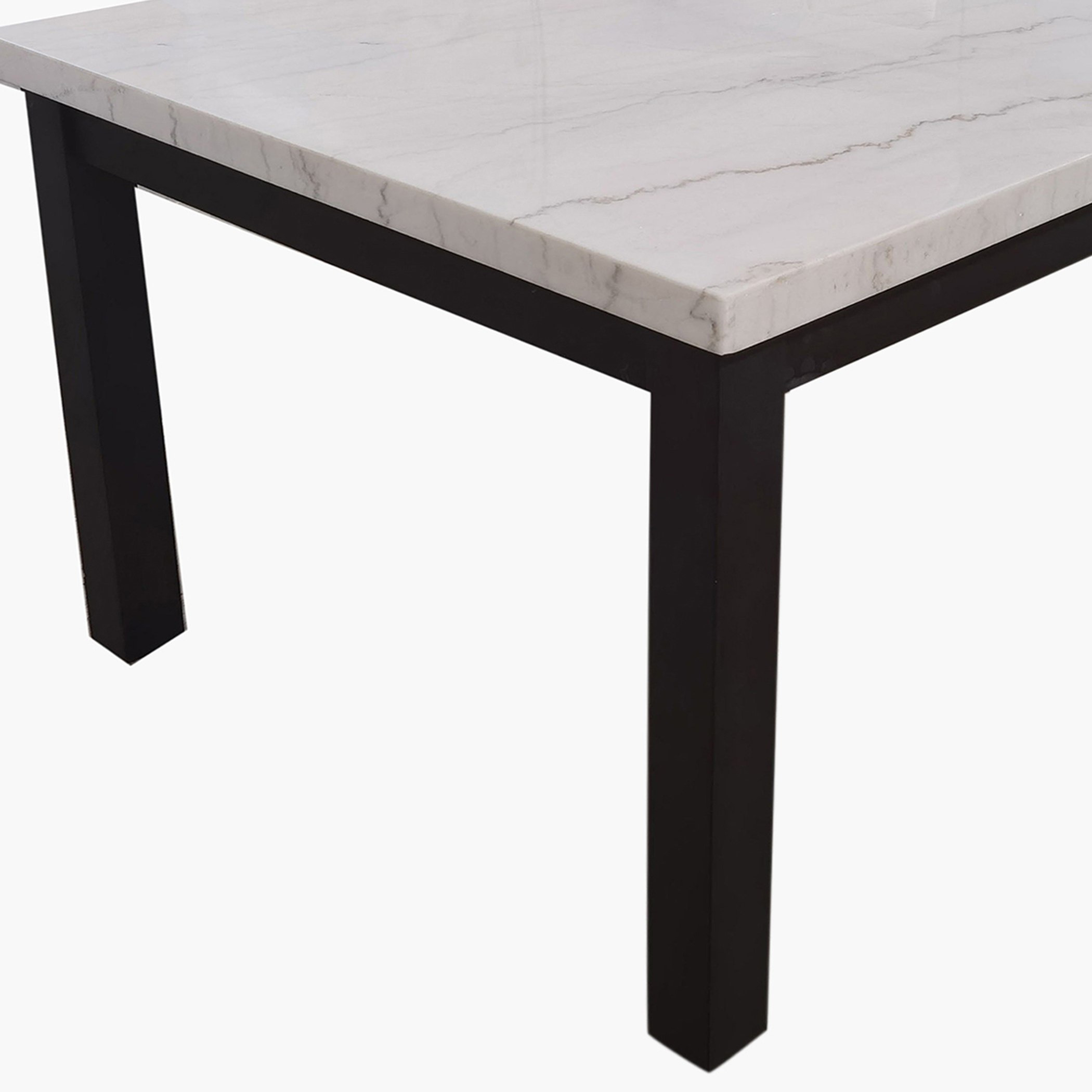 Orlando 6-Seater Marble Top Dining Table Set-hbxfurniture-diningtablesandsets-diningsets-sixseater-image-4