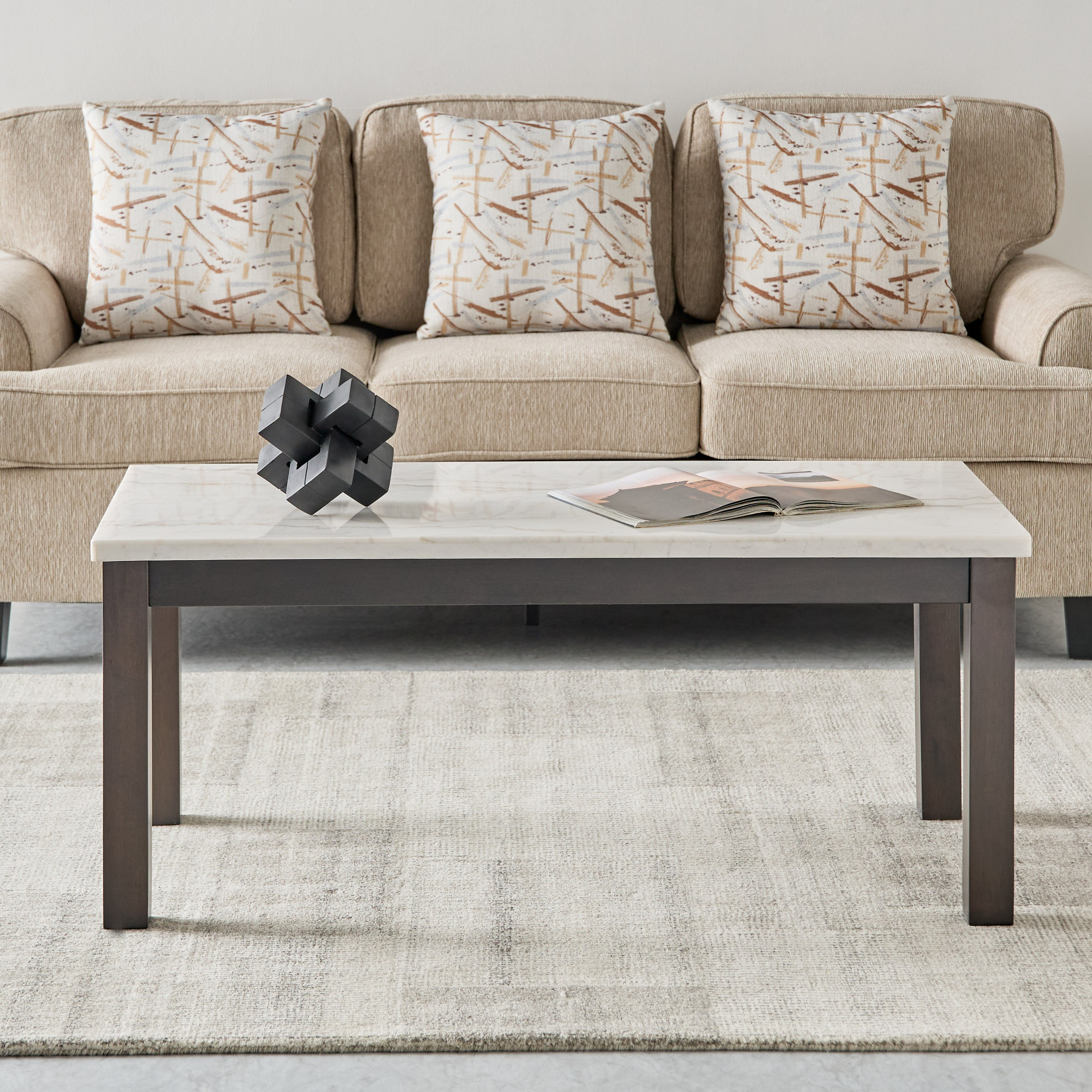 Orlando Genuine Marble Top Coffee Table-hbxlivingroom-tablesandstands-coffeetables-image-2
