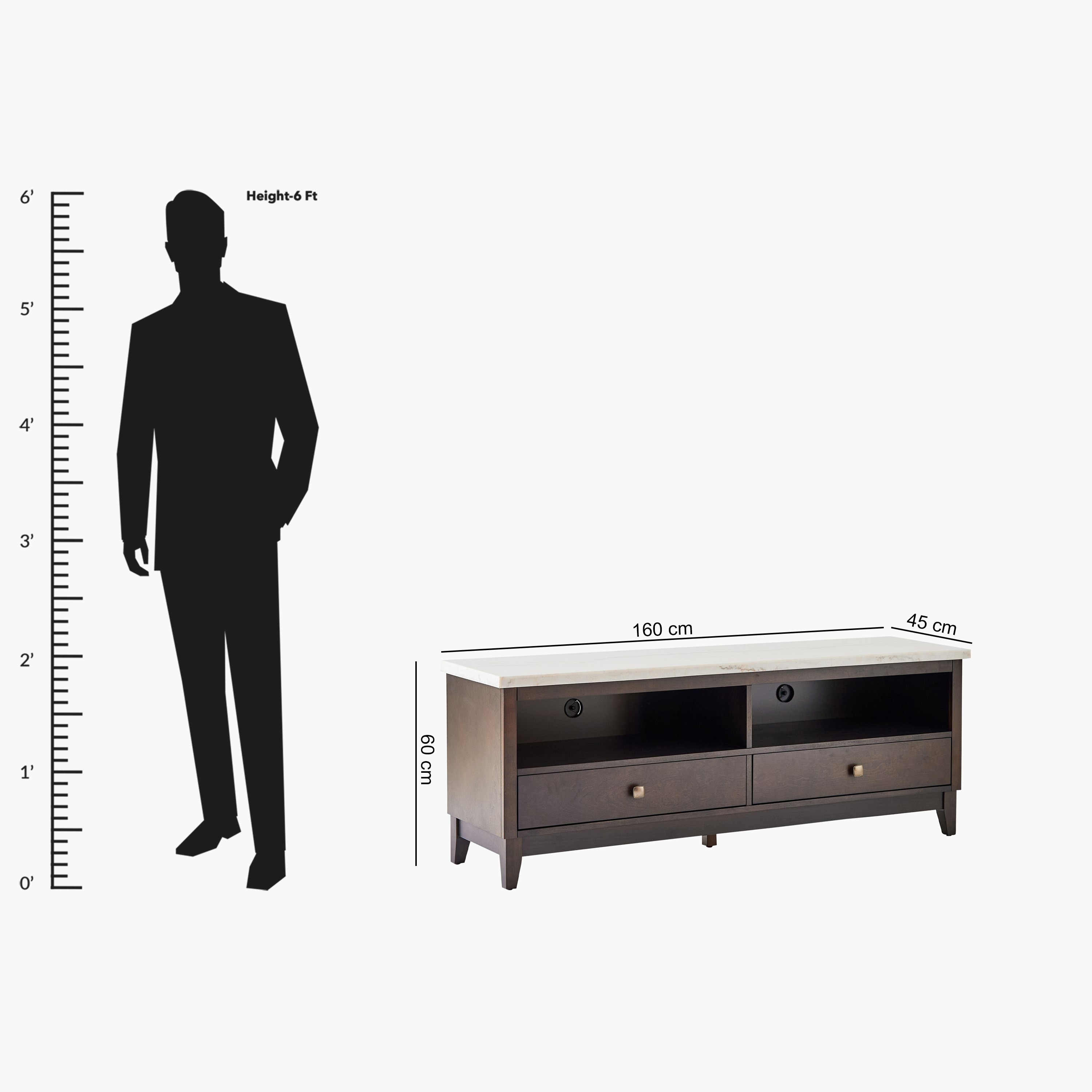Orlando 1.6 Metre High TV Unit with Genuine Marble Top for TVs up to 70 inches-hbxlivingroom-mediaunitsandstorage-tvunits-image-13