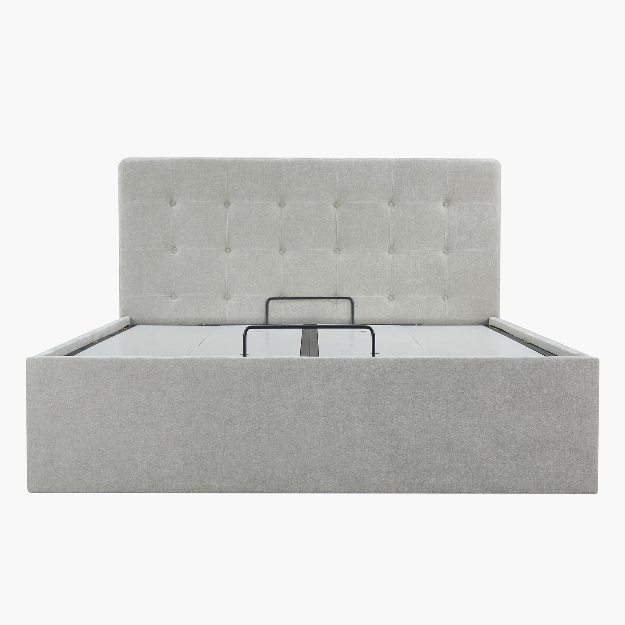 سرير كوين بمساحة تخزين هيدروليك ذكية من أورلاندو - 160x200 سم-hbxbedroom-bedsandbedsets-beds-queen-image-2