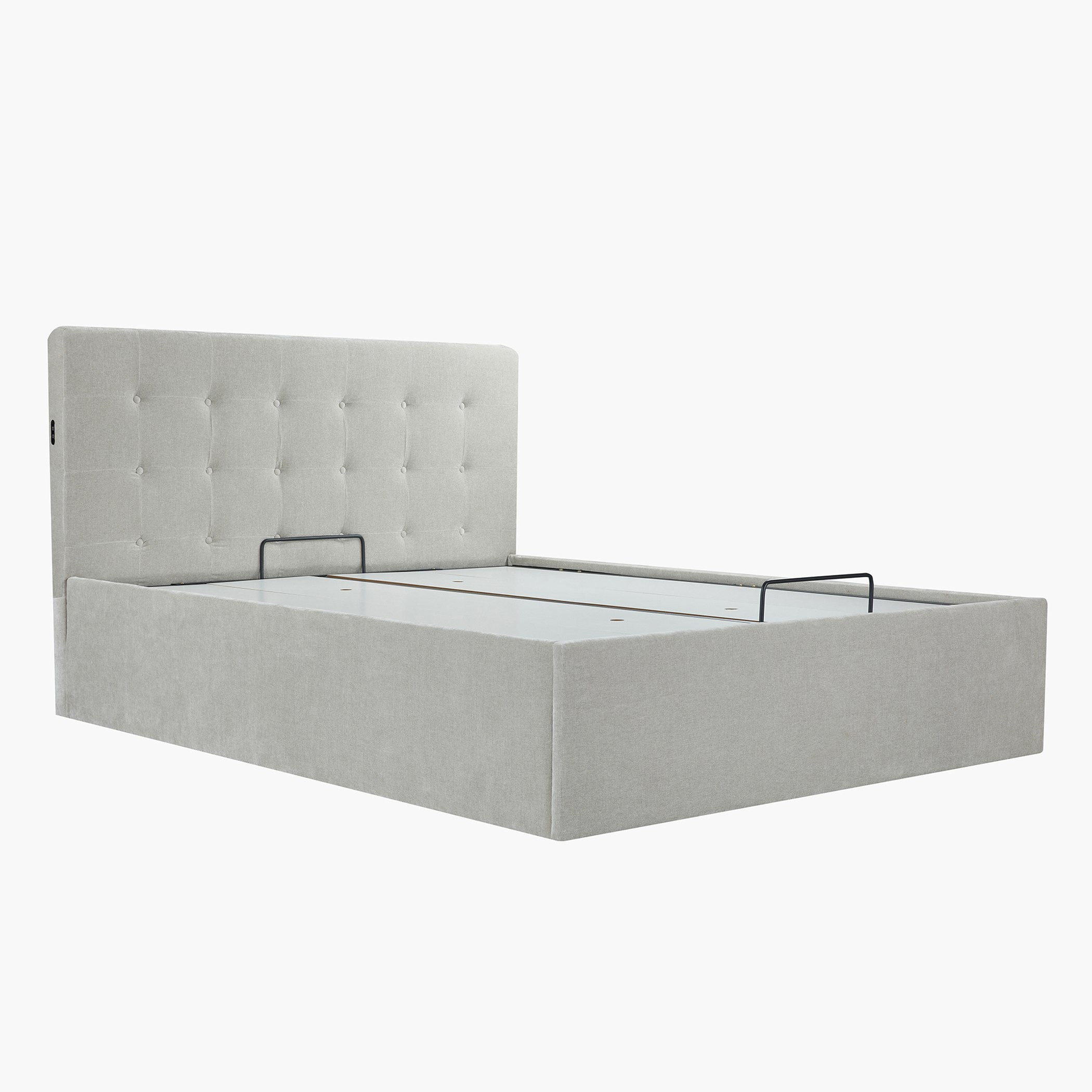 سرير كوين بمساحة تخزين هيدروليك ذكية من أورلاندو - 160x200 سم-hbxbedroom-bedsandbedsets-beds-queen-image-5