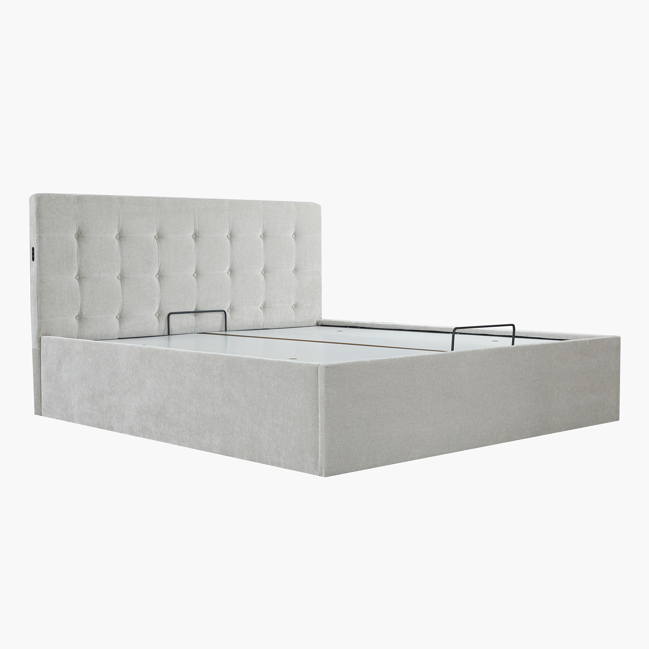 سرير كينج بمساحة تخزين هيدروليك ذكية من أورلاندو - 180x200 سم-hbxfurniture-bedsandbedsets-beds-king-image-5