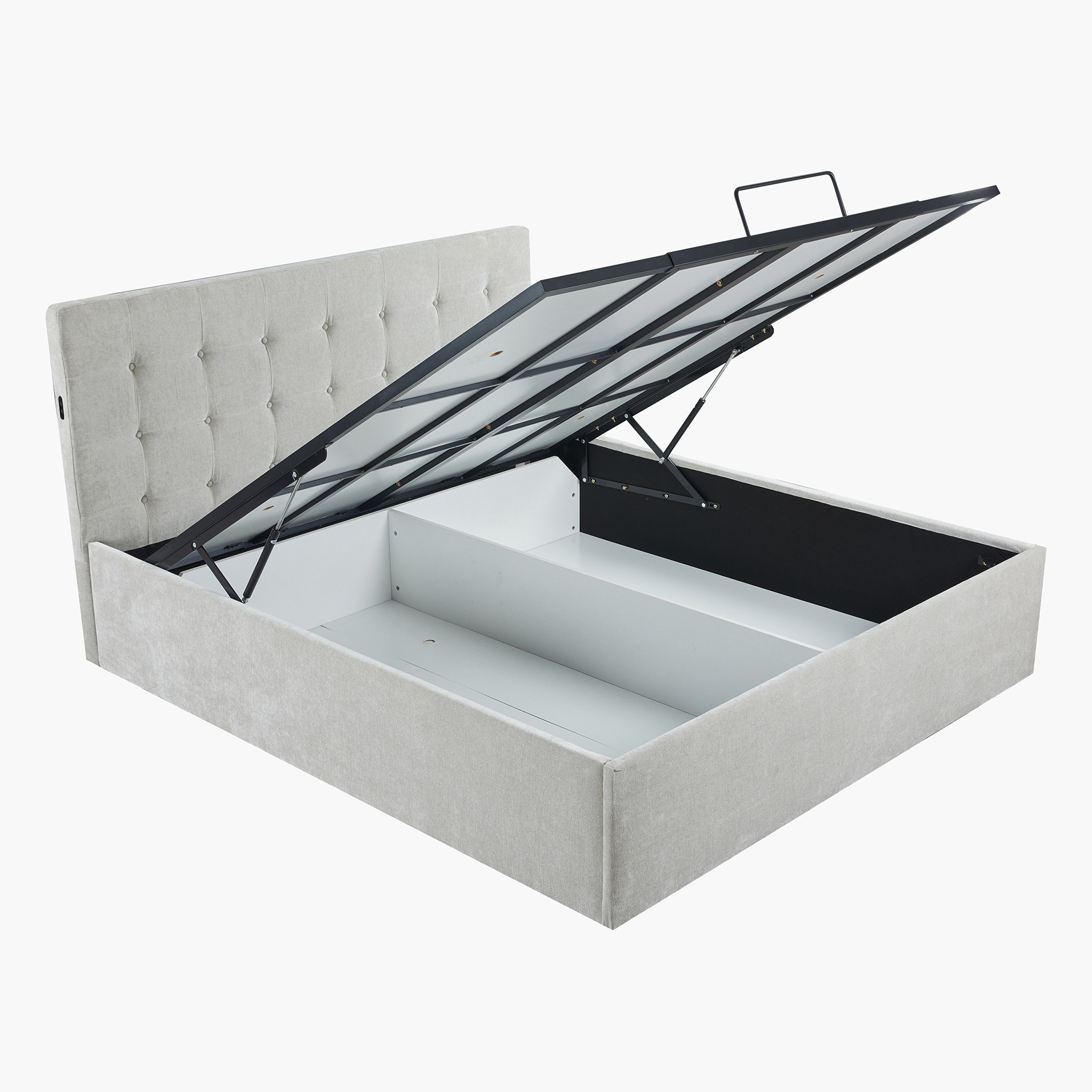 سرير كينج بمساحة تخزين هيدروليك ذكية من أورلاندو - 180x200 سم-hbxfurniture-bedsandbedsets-beds-king-image-7