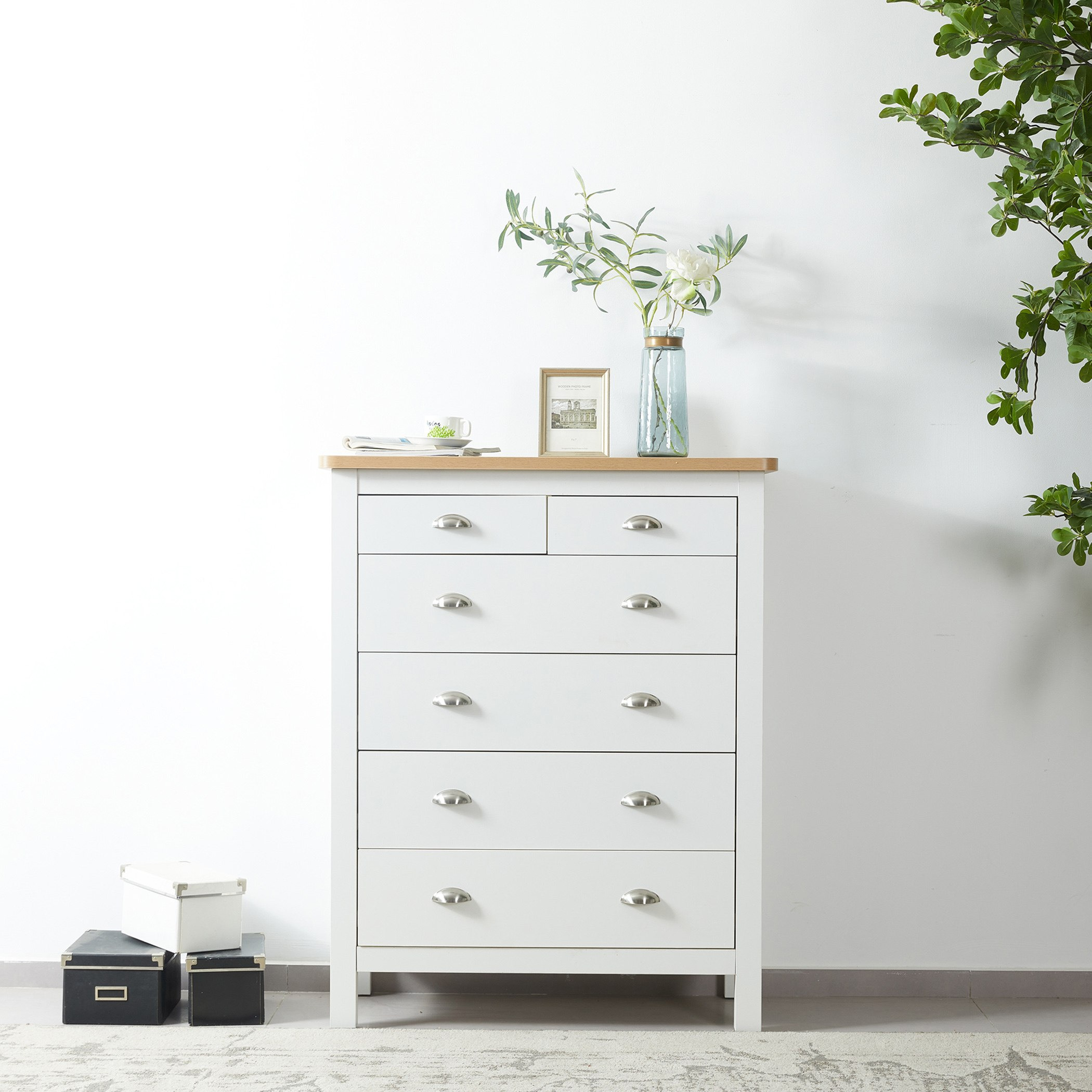 وحدة تخزين 6 أدراج من لوسيانا-hbxfurniture-dressersandchests-chestofdrawers-image-1
