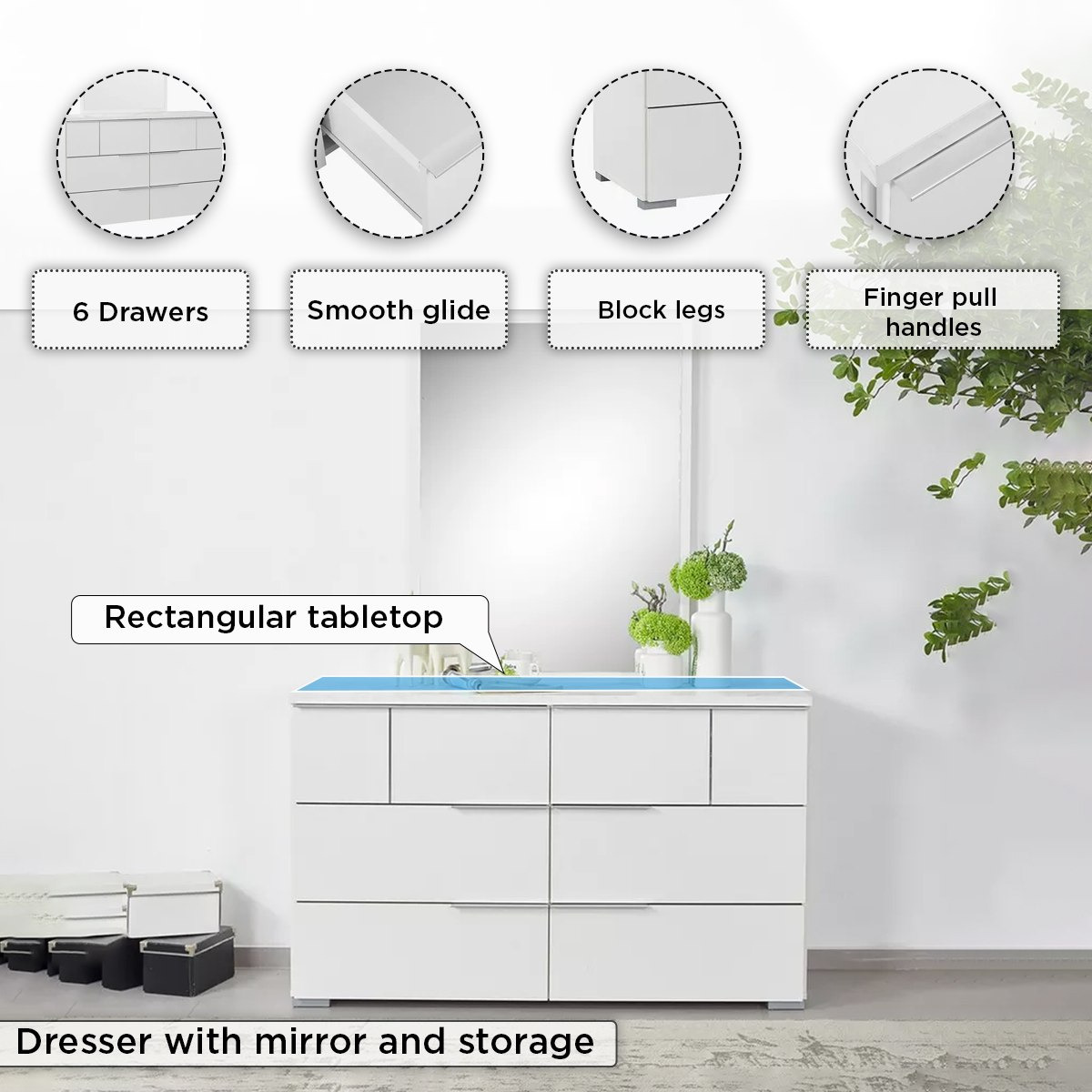 طقم غرفة نوم كينج 5 قطع بمساحة تخزين هيدروليك ذكية من أفالون - 180x200 سم-hbxbedroom-bedsandbedsets-bedroomsets-king-image-9