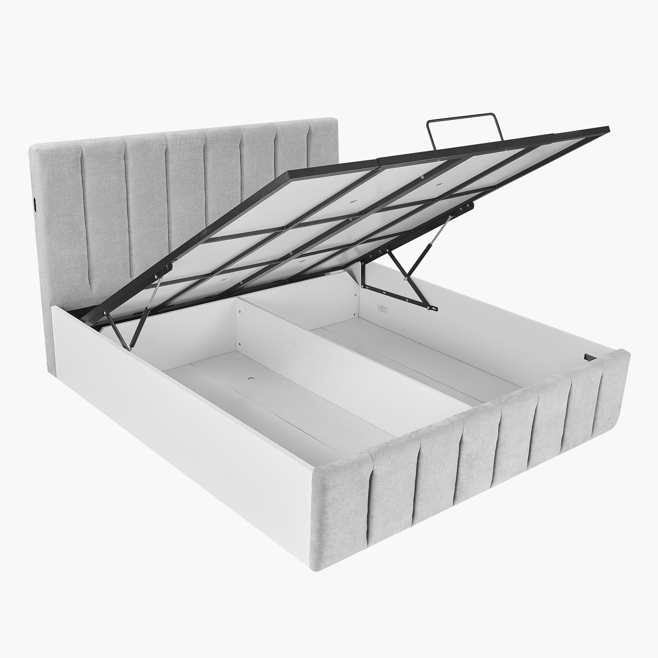 طقم غرفة نوم كينج 5 قطع بمساحة تخزين هيدروليك ذكية من أفالون - 180x200 سم-hbxbedroom-bedsandbedsets-bedroomsets-king-image-12