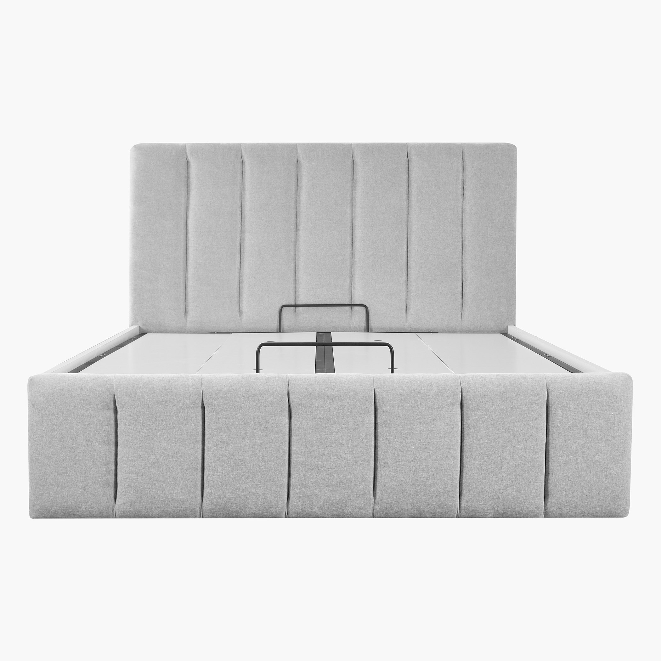 سرير كوين بمساحة تخزين هيدروليك ذكية من أفالون - 160x200 سم-hbxbedroom-bedsandbedsets-beds-queen-image-2