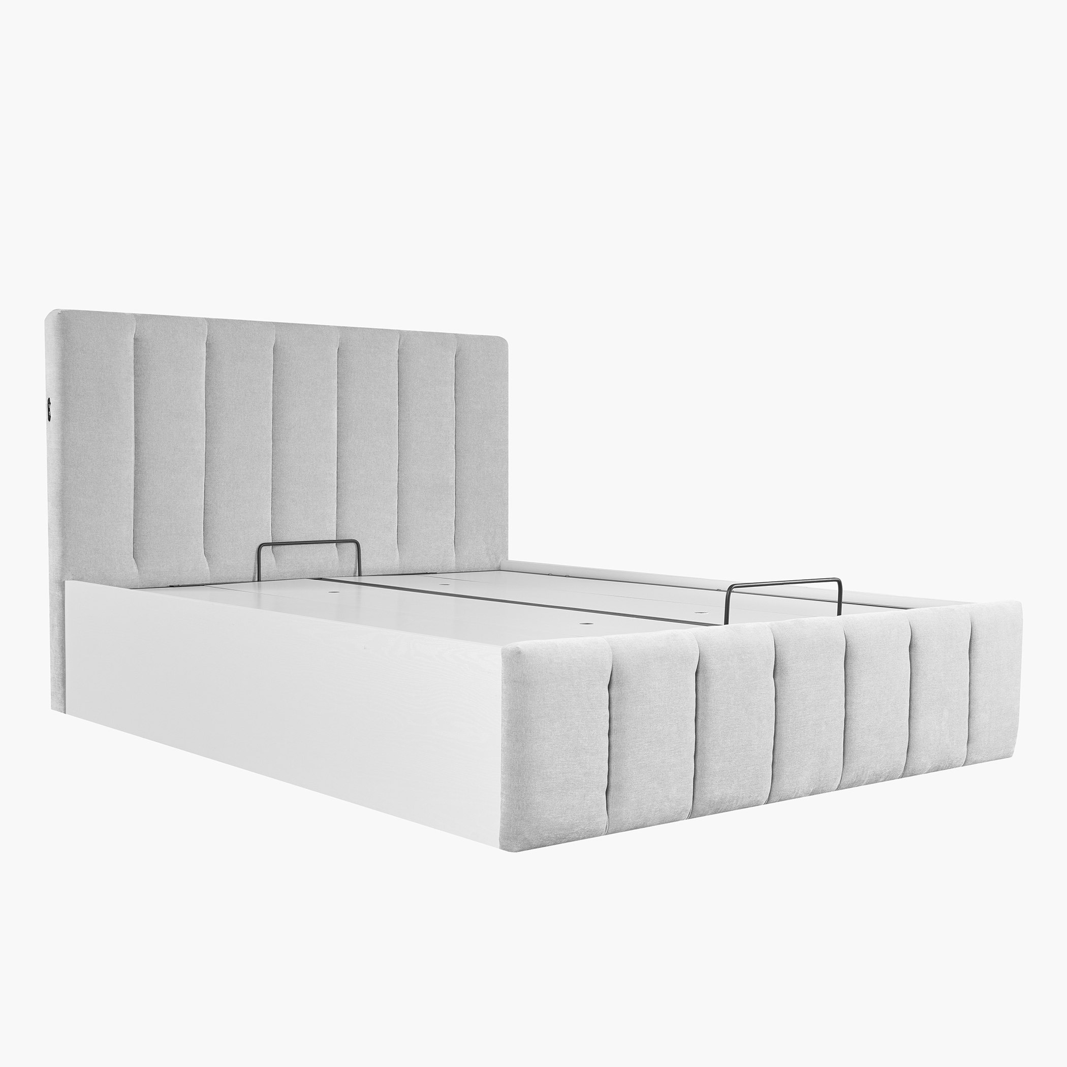 سرير كوين بمساحة تخزين هيدروليك ذكية من أفالون - 160x200 سم-hbxbedroom-bedsandbedsets-beds-queen-image-12