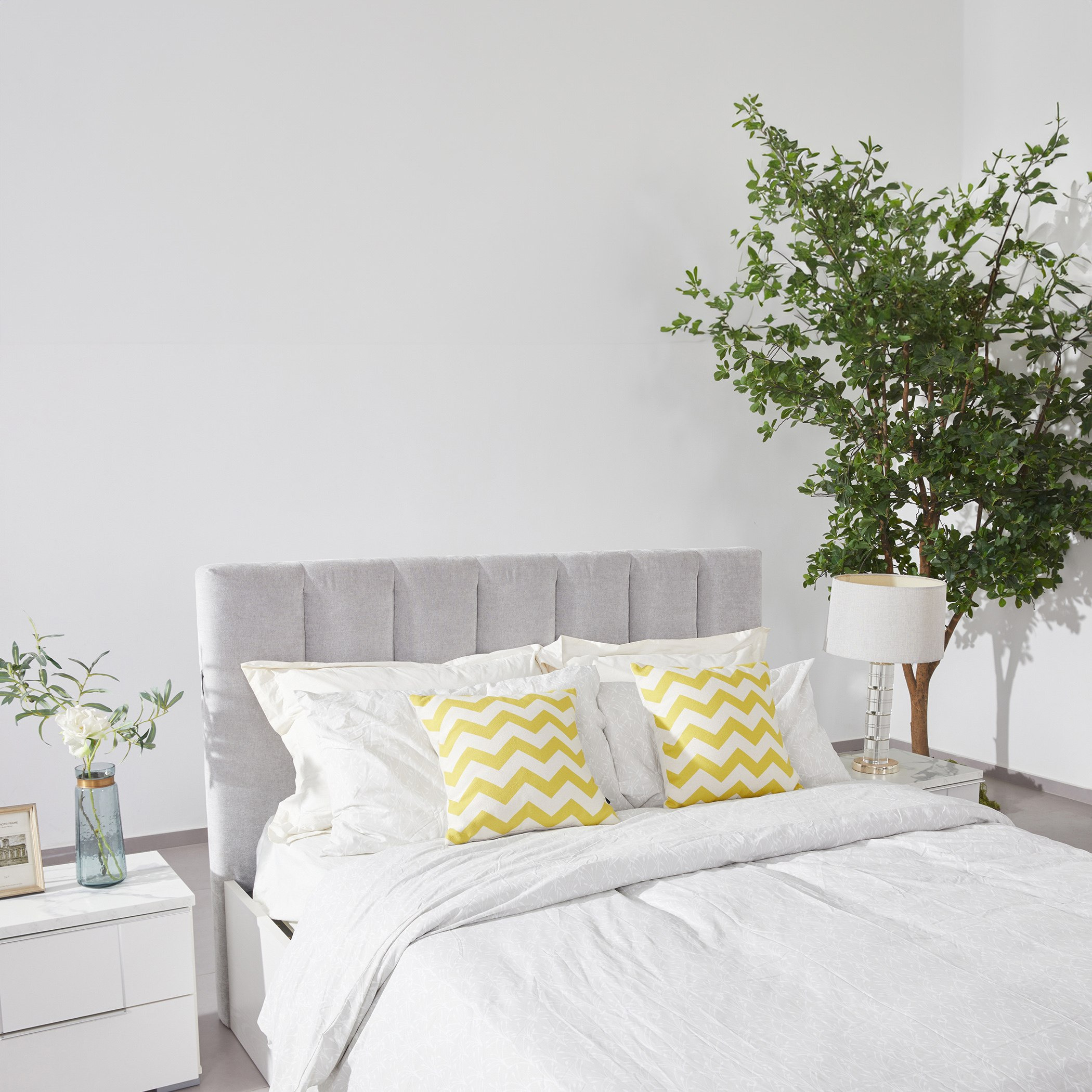 سرير كوين بمساحة تخزين هيدروليك ذكية من أفالون - 160x200 سم-hbxbedroom-bedsandbedsets-beds-queen-image-8