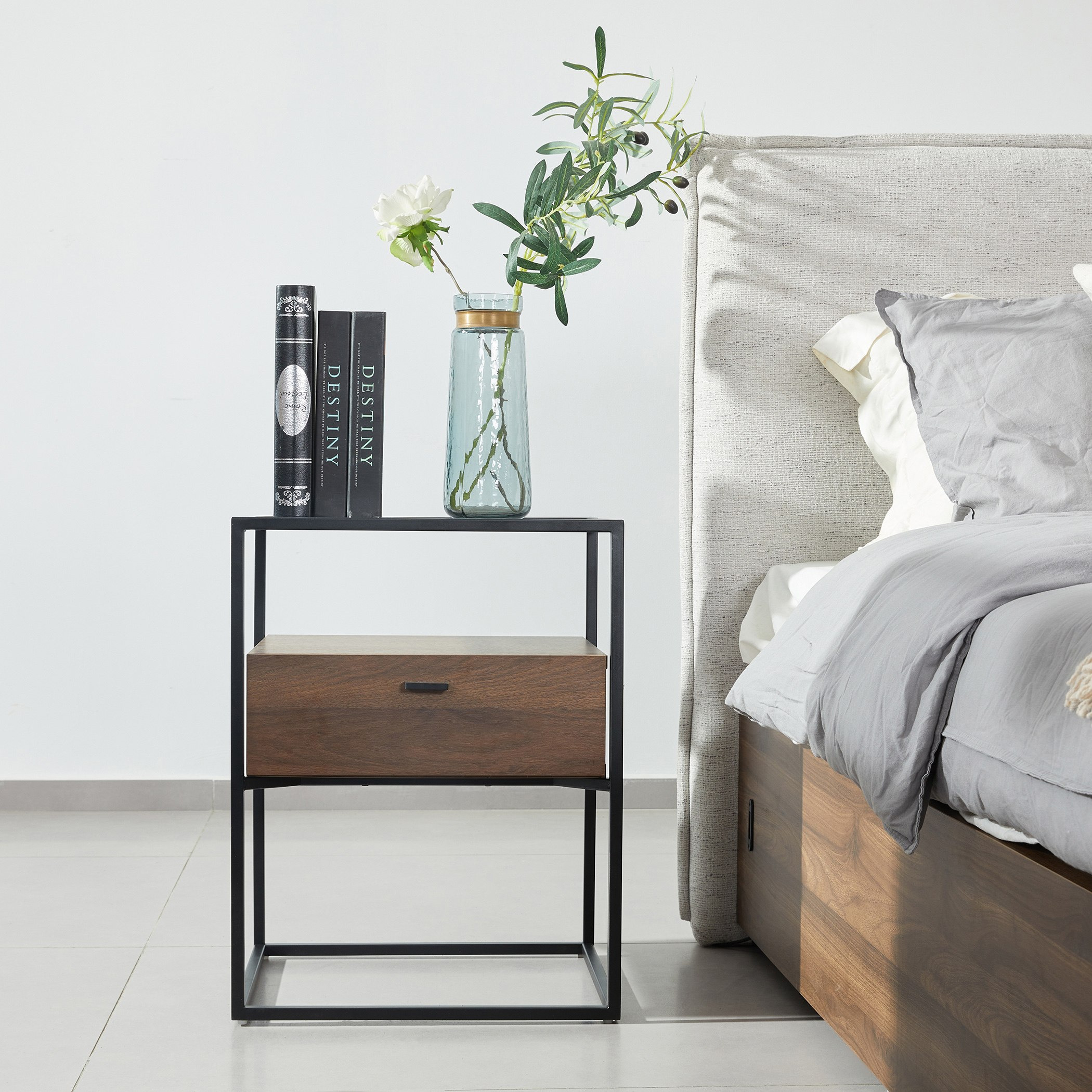 طقم غرفة نوم كينج 5 قطع سمارت من روبي - 180x200 سم-hbxbedroom-bedsandbedsets-bedroomsets-king-image-21