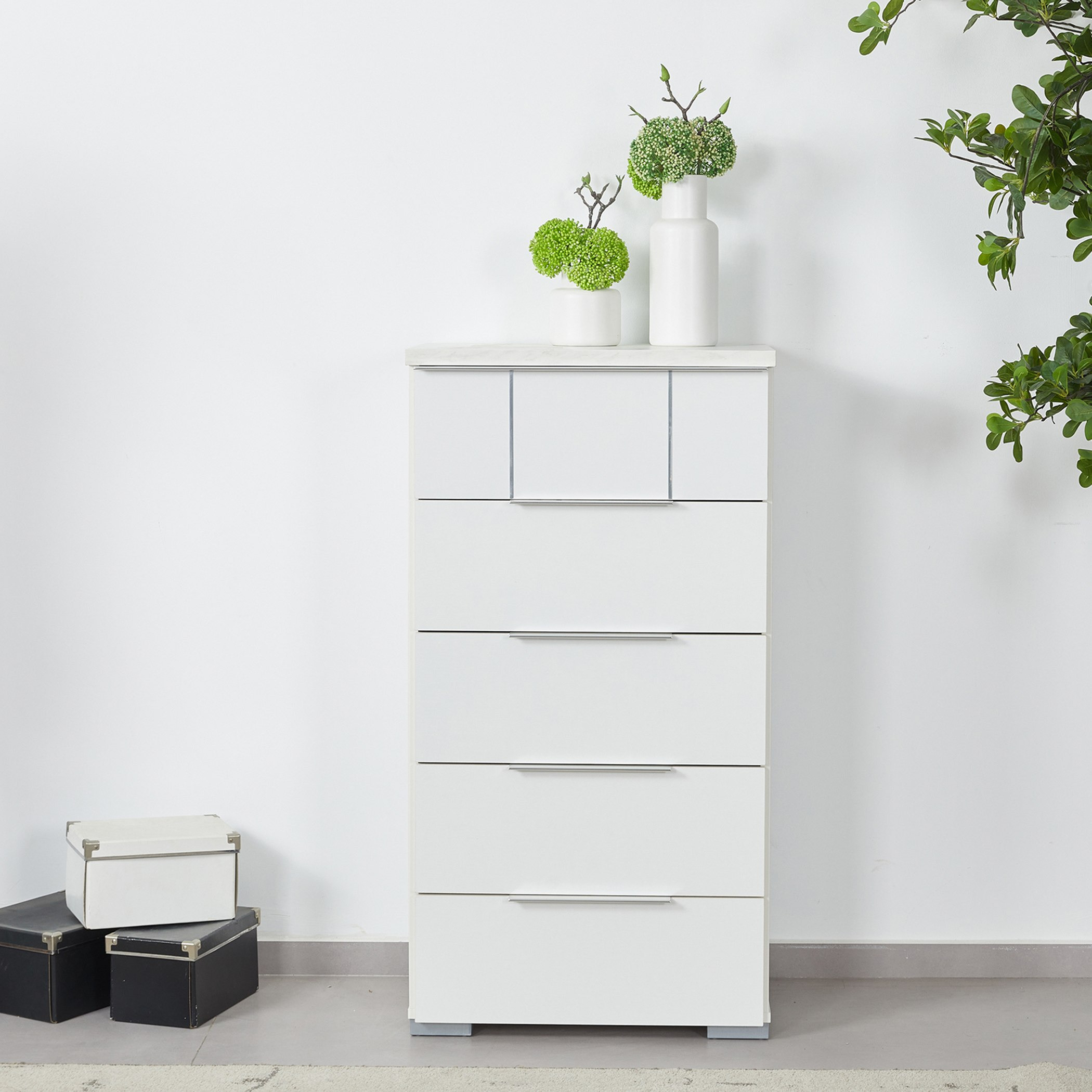 وحدة تخزين 5 أدراج من أفالون-hbxfurniture-dressersandchests-chestofdrawers-image-1