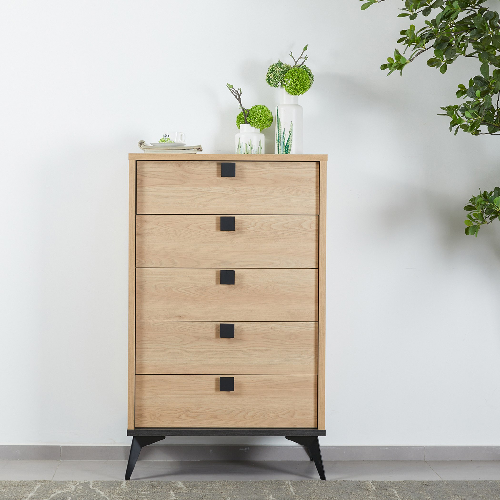 Lucca Chest of 5-Drawers-hbxfurniture-dressersandchests-chestofdrawers-image-1