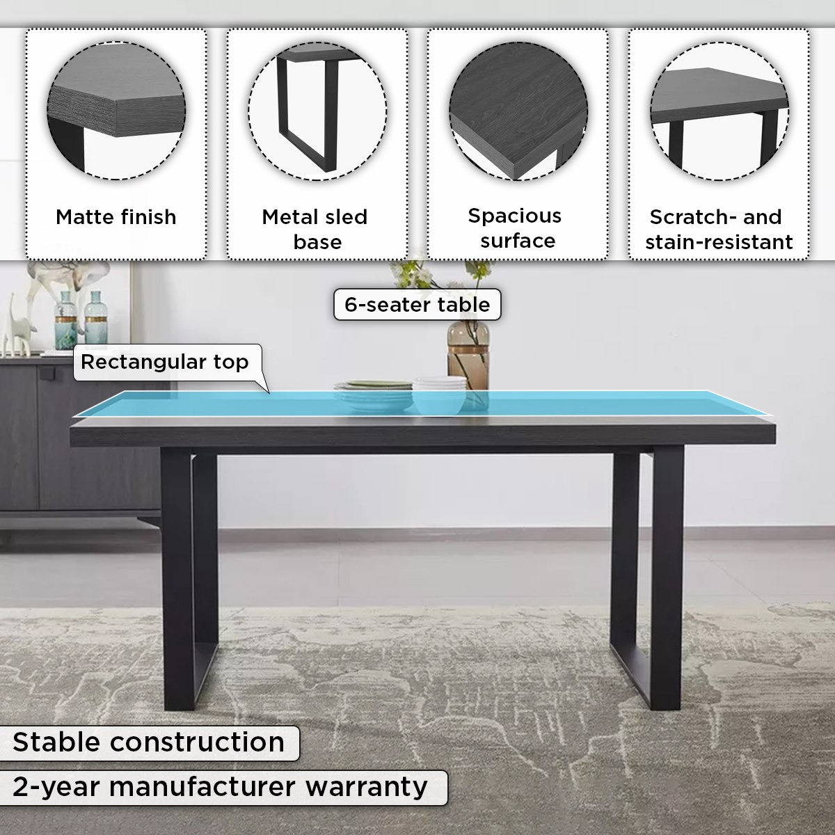 طاولة سفرة 6 مقاعد من لوكسمبورج-hbxdiningroom-diningtablesandsets-diningtables-sixseater-image-4