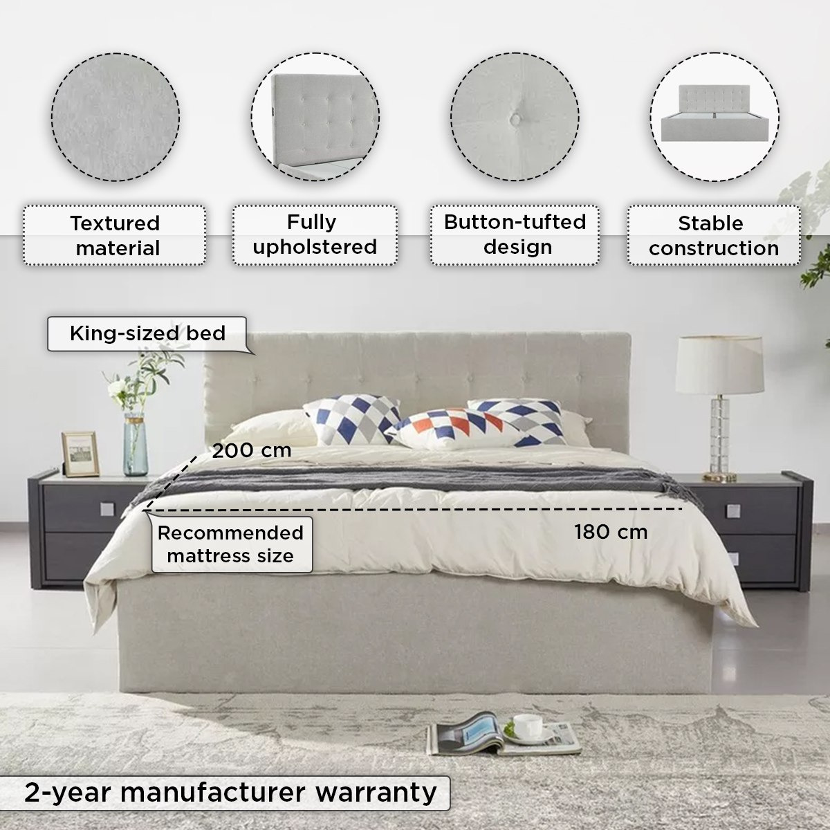 سرير كينج منجد من أورلاندو - 180x200 سم-hbxfurniture-bedsandbedsets-beds-king-image-3