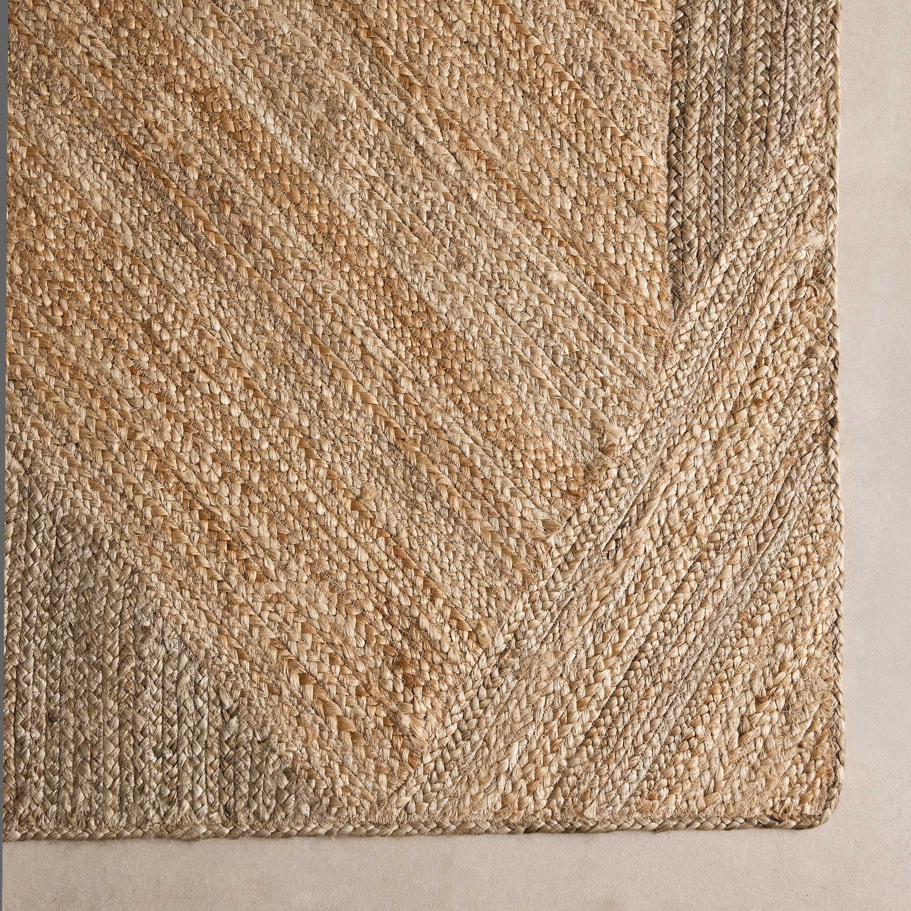 Avesi Handmade Jute Cotton Large Rug - 160x230 cm-hbxdecorandfurnishings-floorcoverings-rugs-image-2