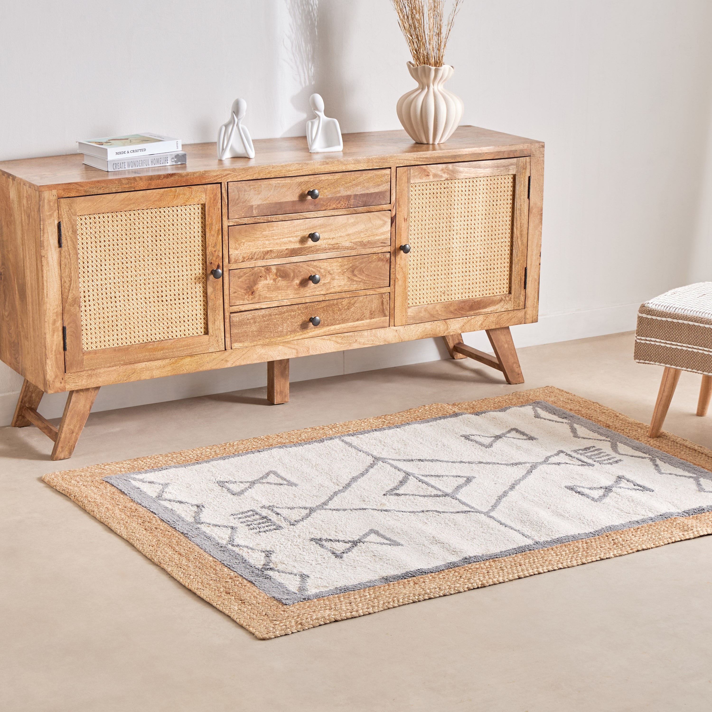 Zahra Handmade Jute Rug - 120x170 cm-hbxdecorandfurnishings-floorcoverings-rugs-image-1