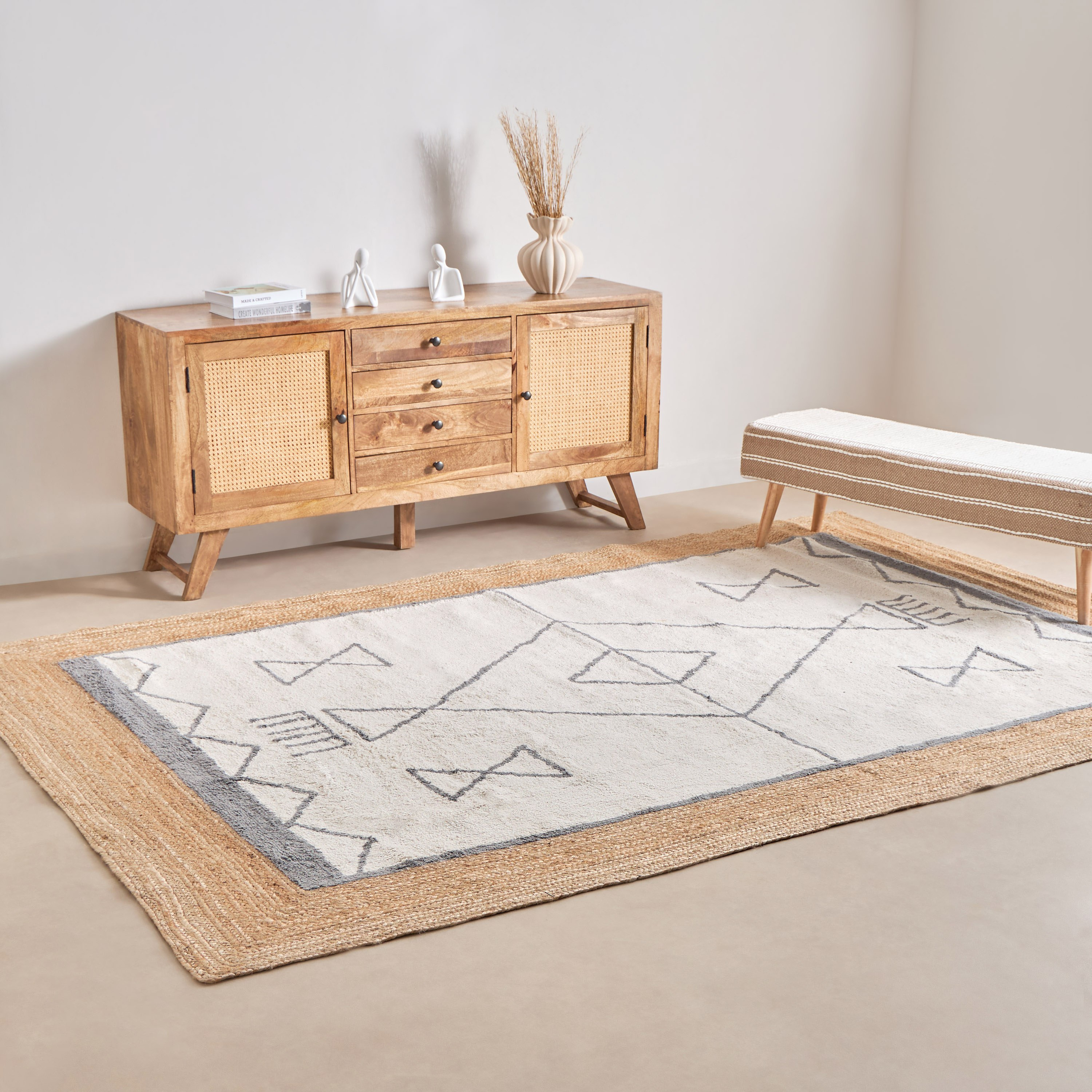 Zahra Handmade Jute XL Rug - 200x300 cm-hbxdecorandfurnishings-floorcoverings-rugs-image-5