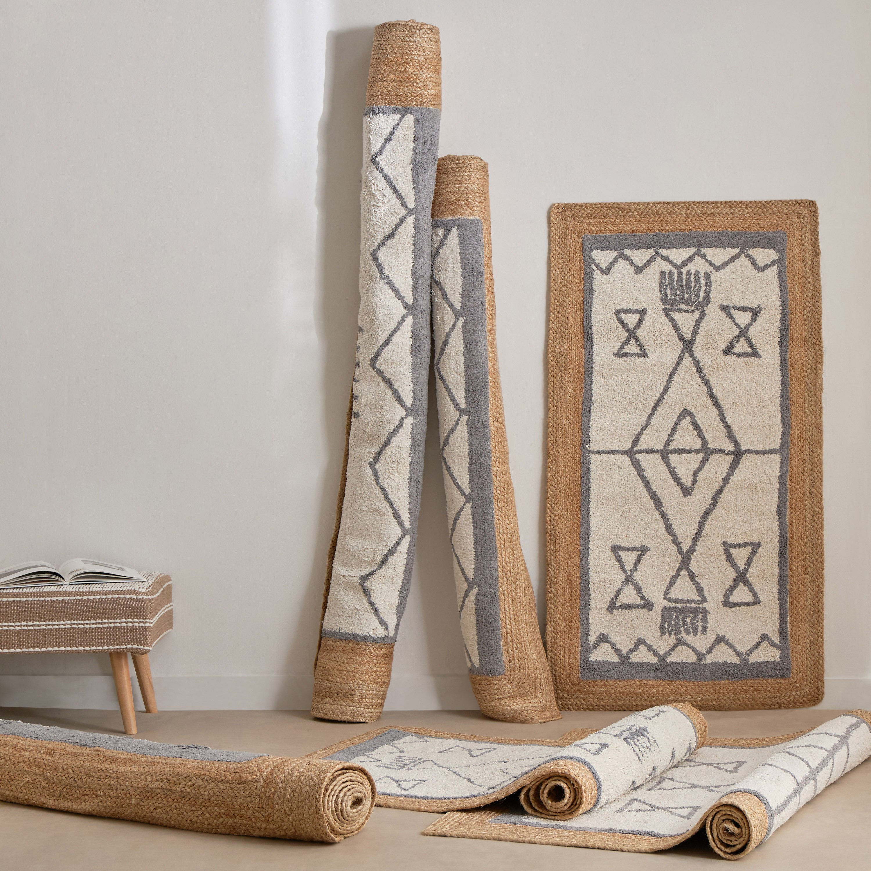 Zahra Handmade Jute XL Rug - 200x300 cm-hbxdecorandfurnishings-floorcoverings-rugs-image-6