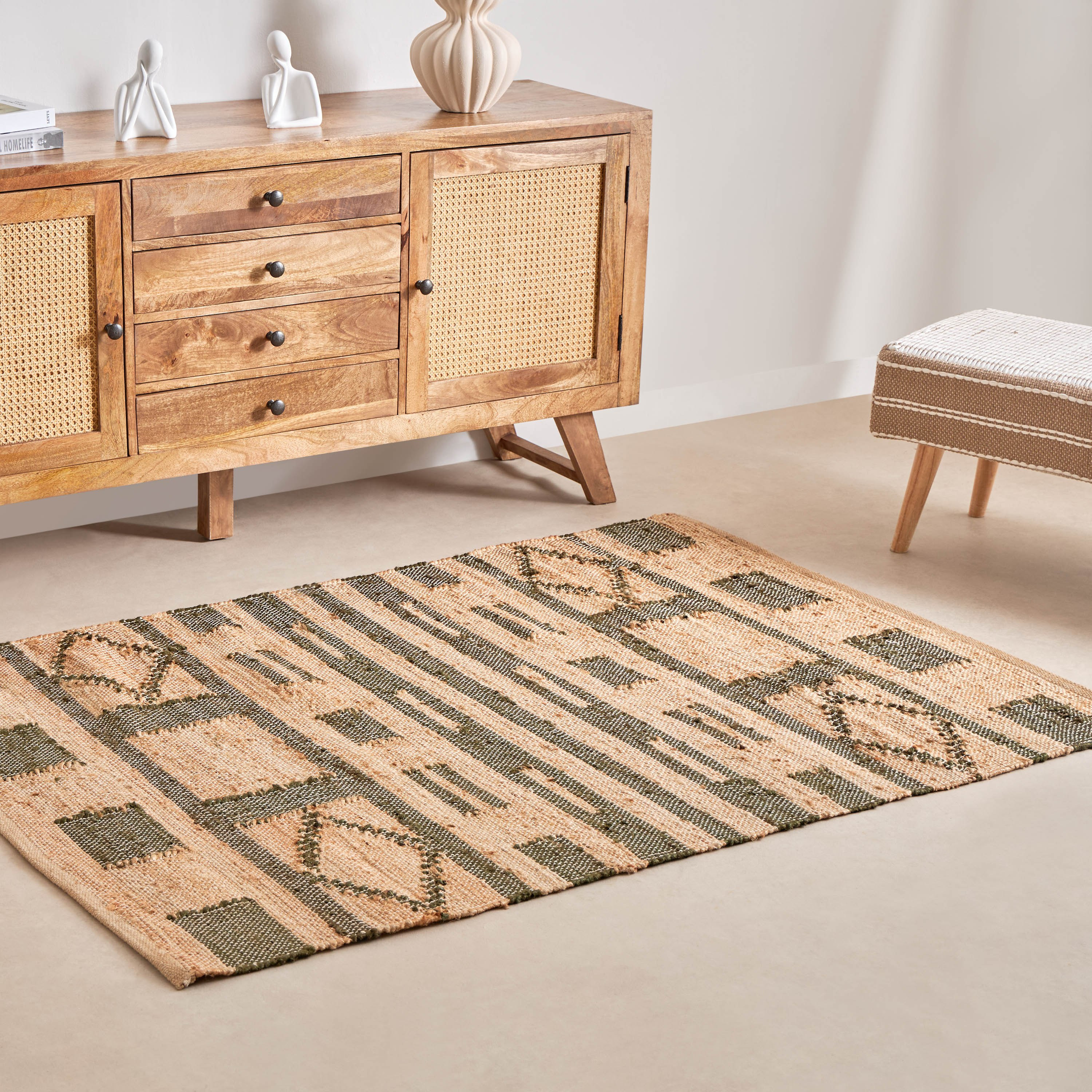 Inavi Handmade Jute Rug - 120x170 cm-hbxdecorandfurnishings-floorcoverings-rugs-image-1