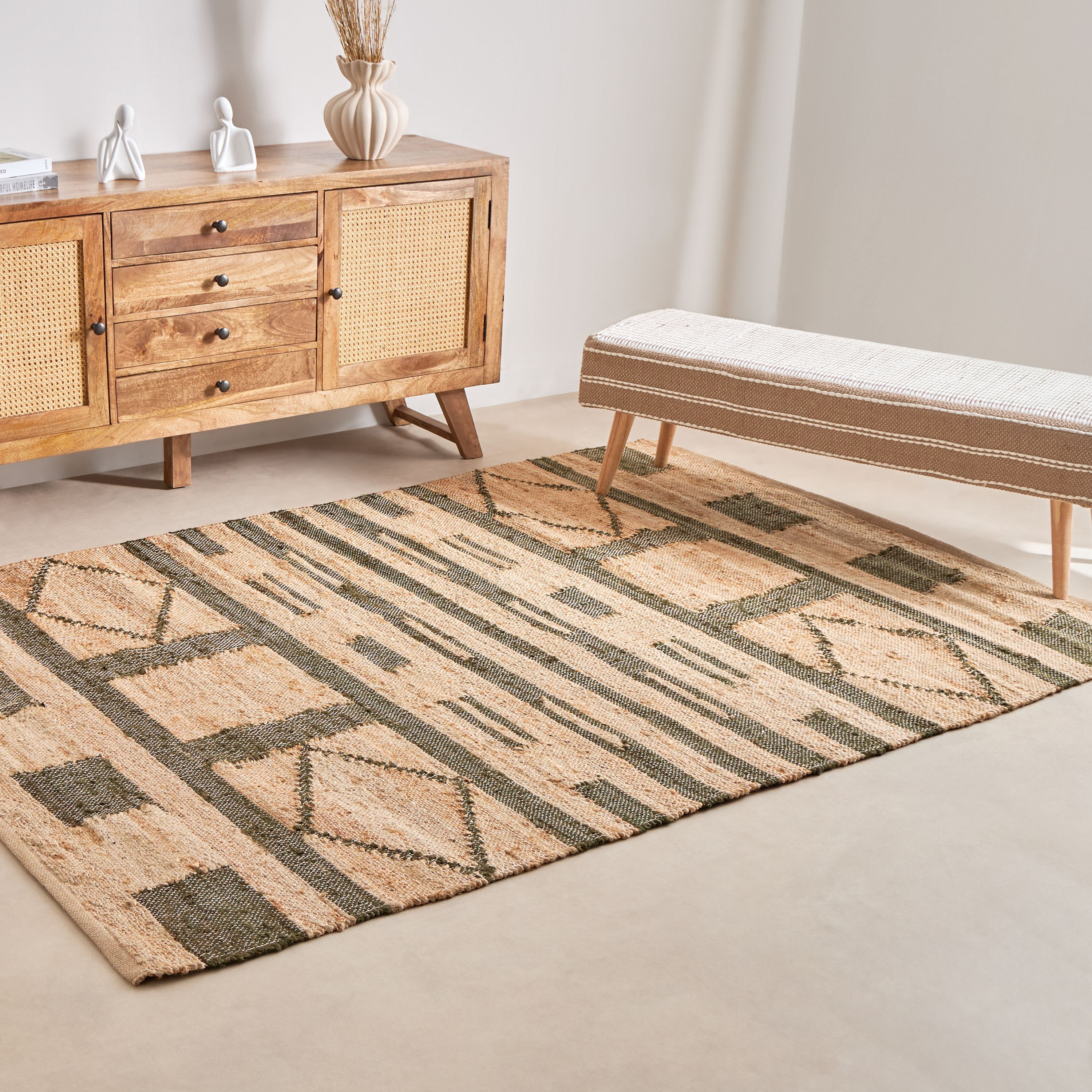 Inavi Handmade Jute Large Rug - 160x230 cm-hbxdecorandfurnishings-floorcoverings-rugs-image-5