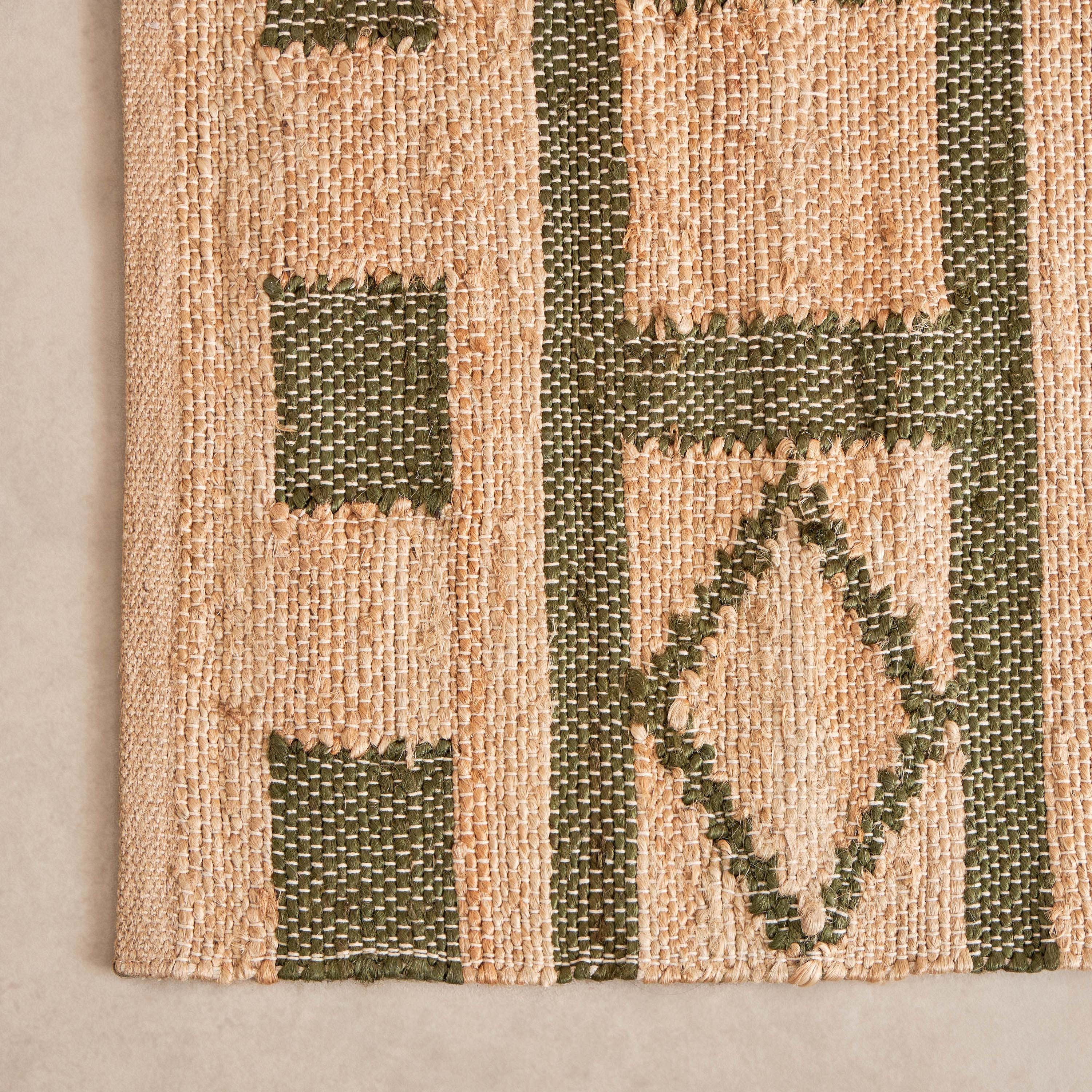 سجادة جوت مصنوعة يدويًا من إينافي - 80x230 سم-hbxdecorandfurnishings-floorcoverings-rugs-image-2