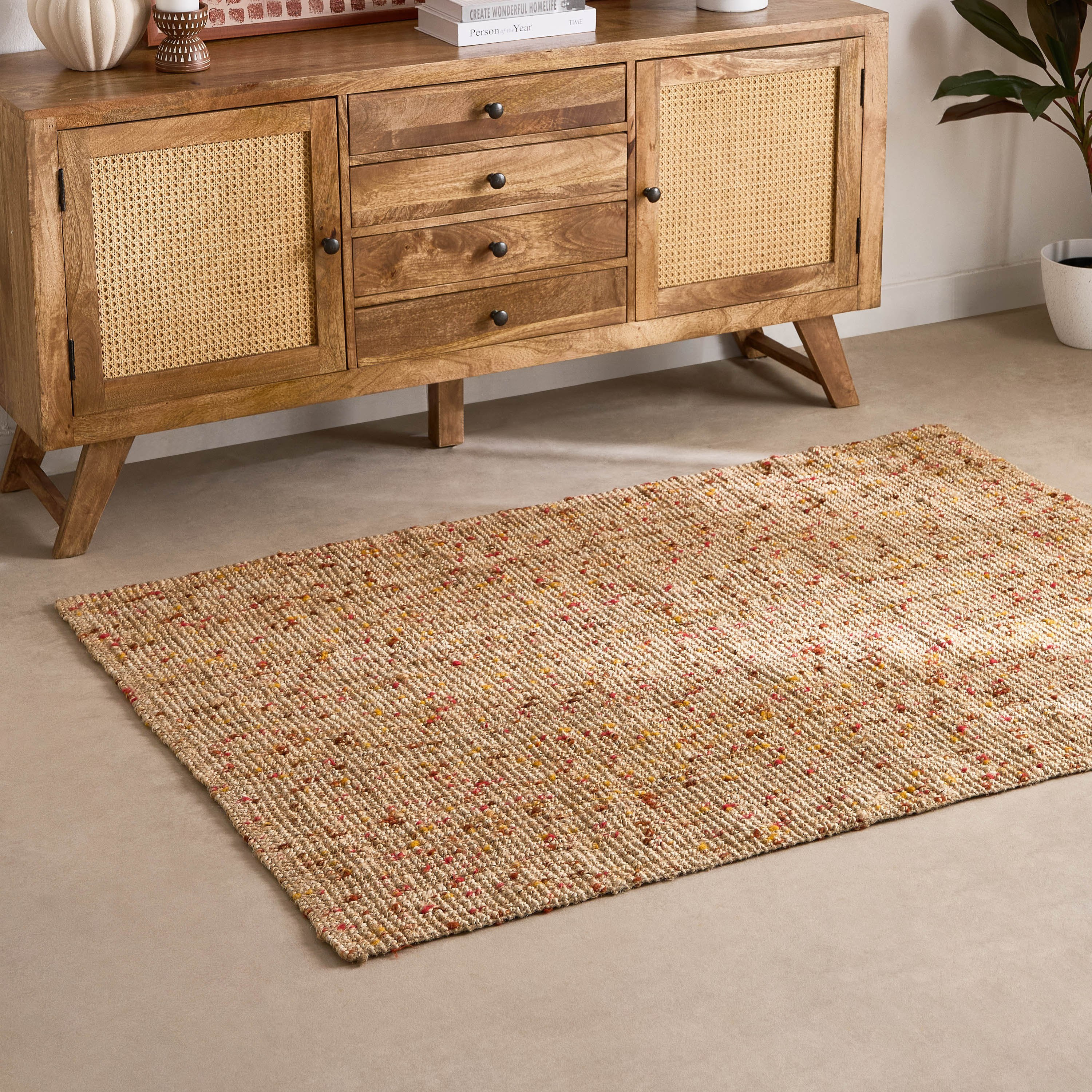 سجادة جوت مصنوعة يدويًا ريها من فيشي - 120x170 سم-hbxdecorandfurnishings-floorcoverings-rugs-image-1