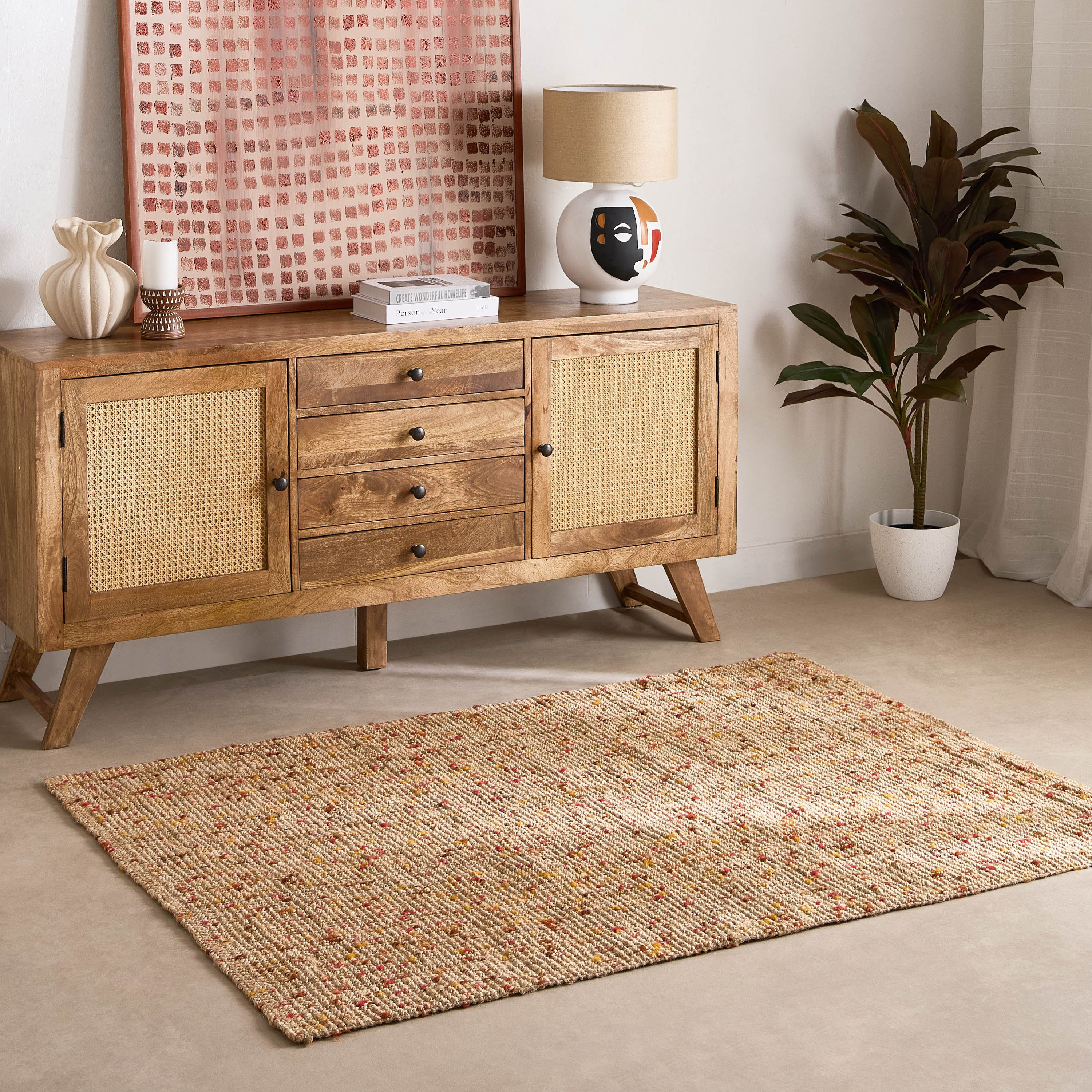 سجادة جوت مصنوعة يدويًا ريها من فيشي - 120x170 سم-hbxdecorandfurnishings-floorcoverings-rugs-image-5