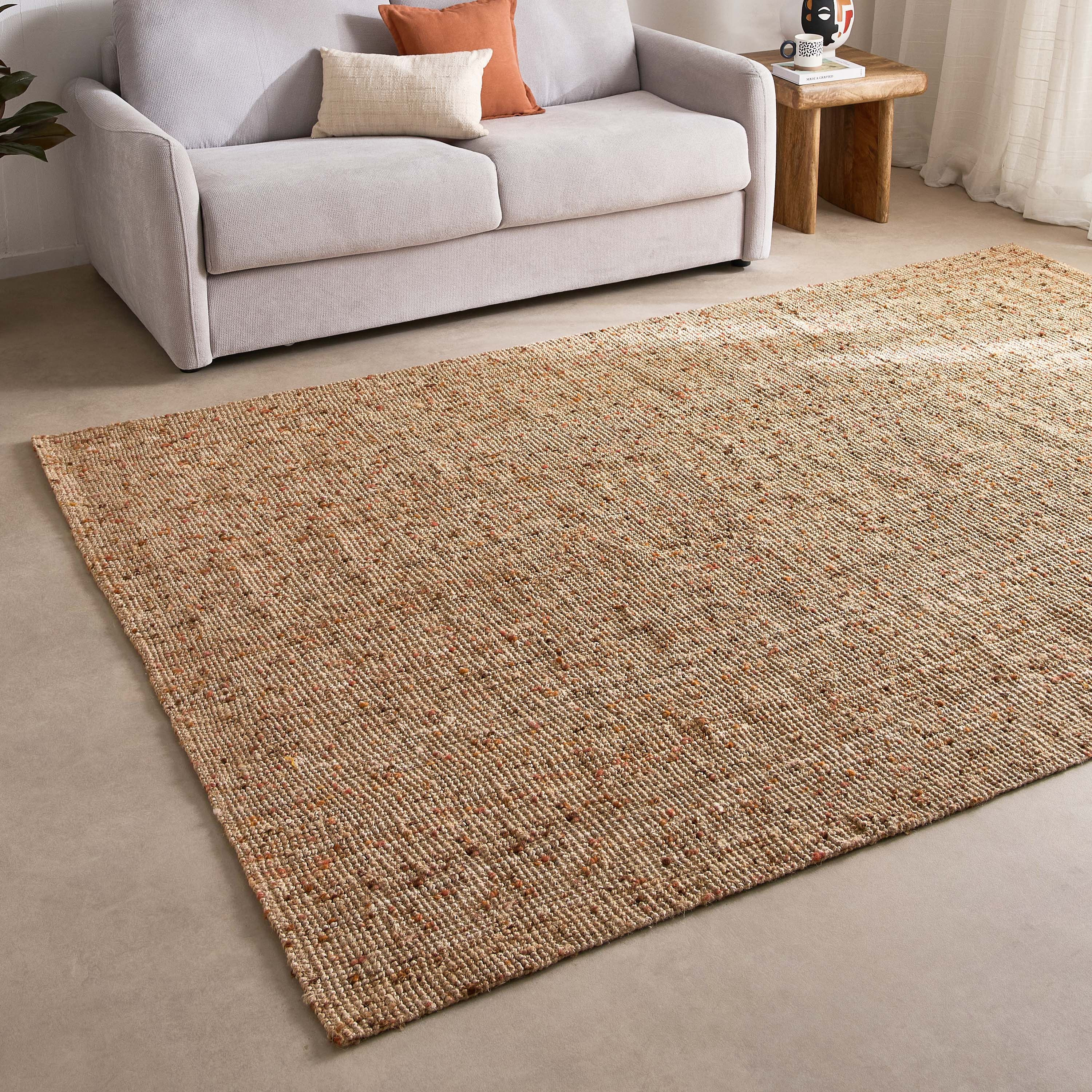 سجادة جوت كبيرة جدا مصنوعة يدويًا من فيتشي- 200×300 سم-hbxdecorandfurnishings-floorcoverings-rugs-image-1