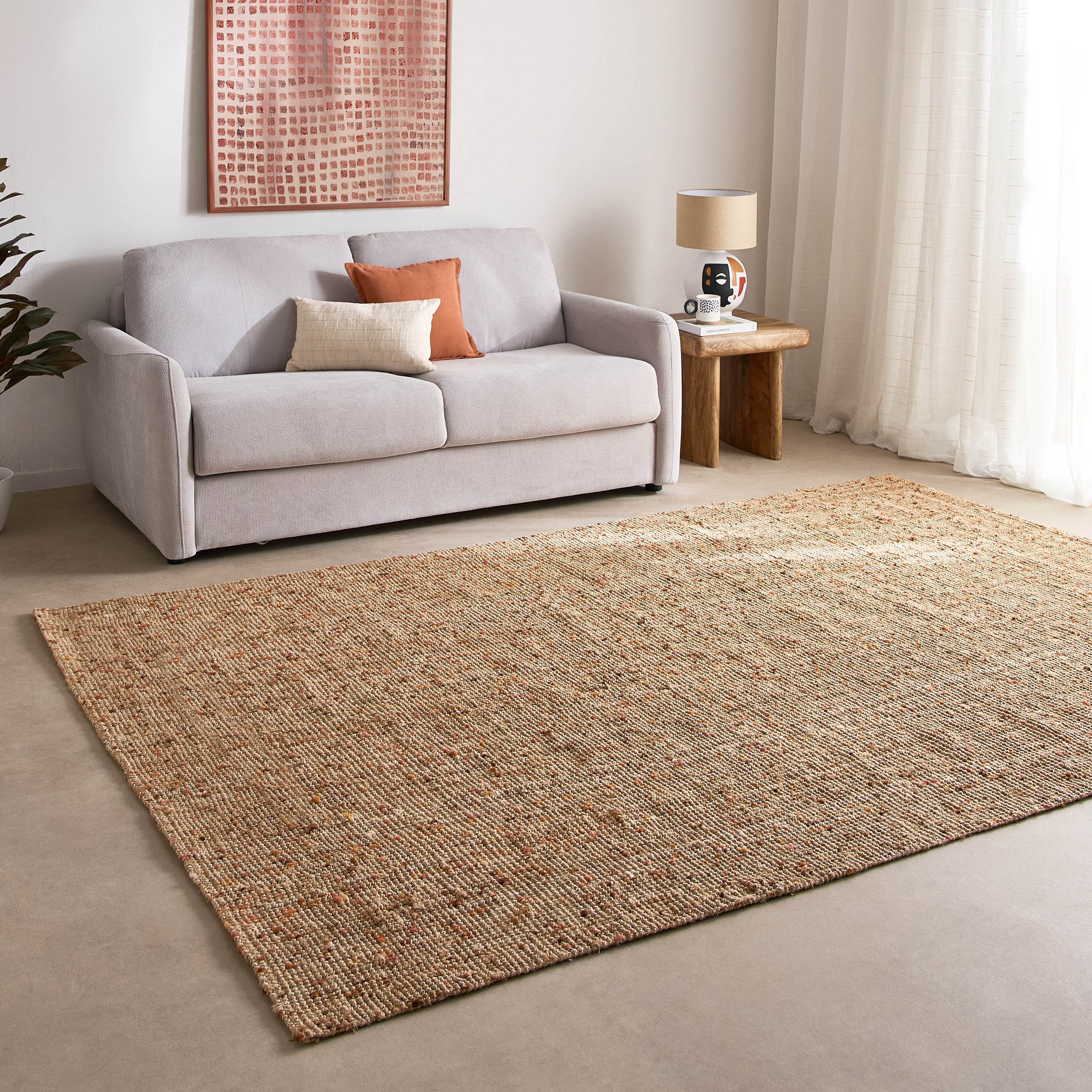 سجادة جوت كبيرة جدا مصنوعة يدويًا من فيتشي- 200×300 سم-hbxdecorandfurnishings-floorcoverings-rugs-image-5