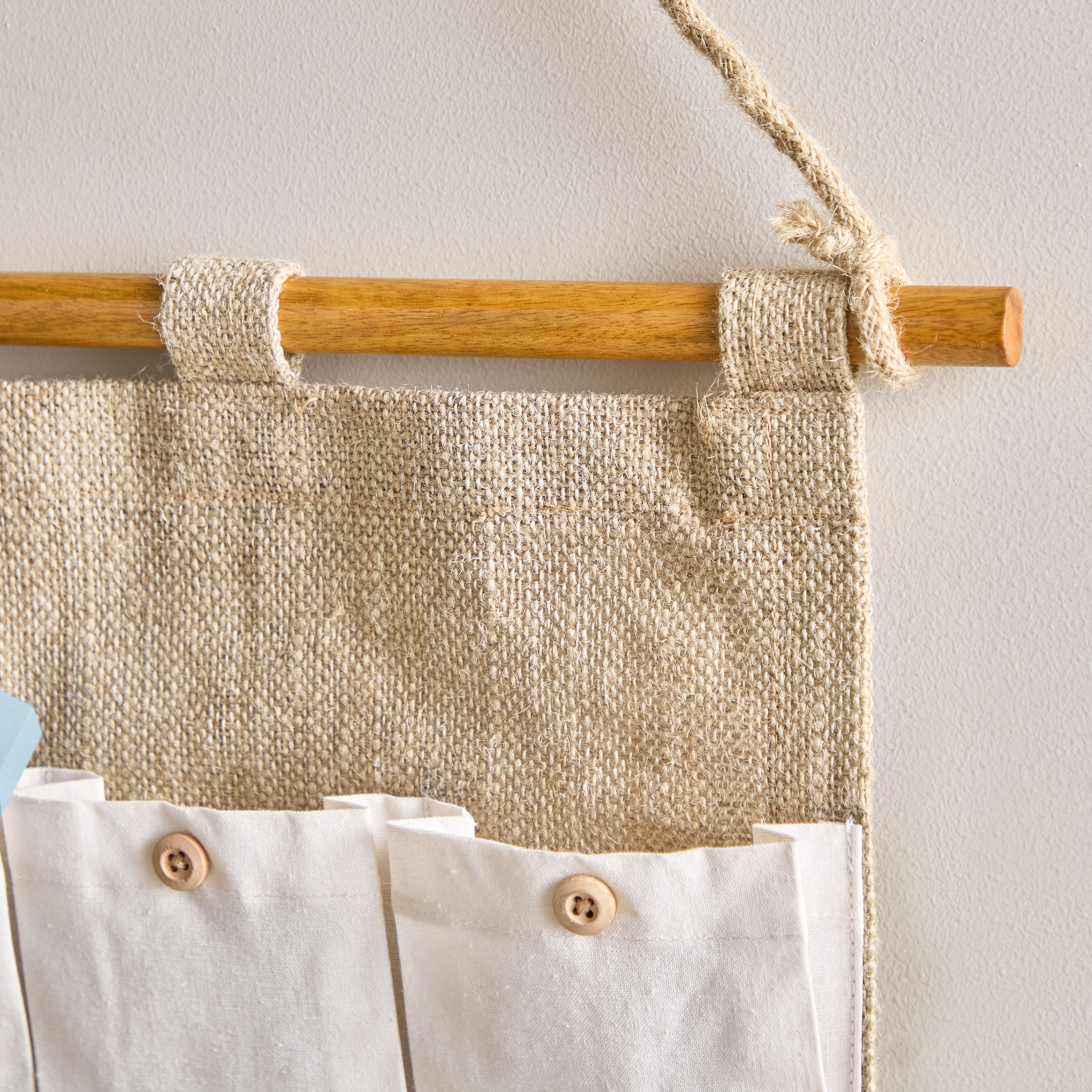 Animals Jute Cotton Kids Organizer - 35x65 cm-hbxhomeware-hbxkidsandyouth-image-3
