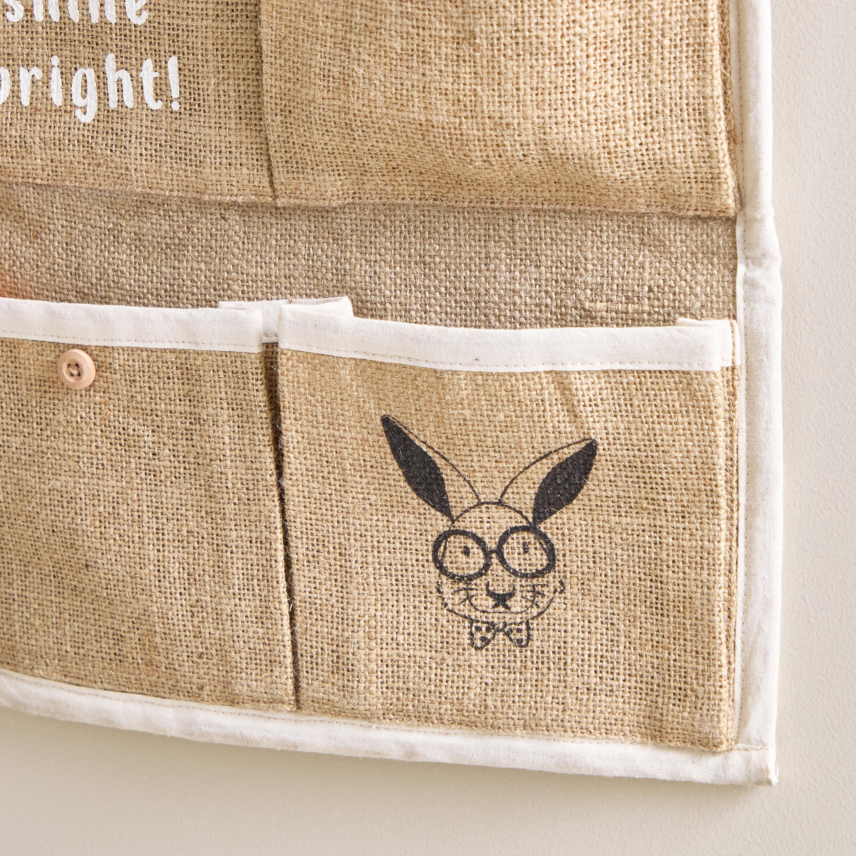 Eva Jute Cotton Kids Organizer - 35x45 cm-hbxhomeware-hbxkidsandyouth-image-2