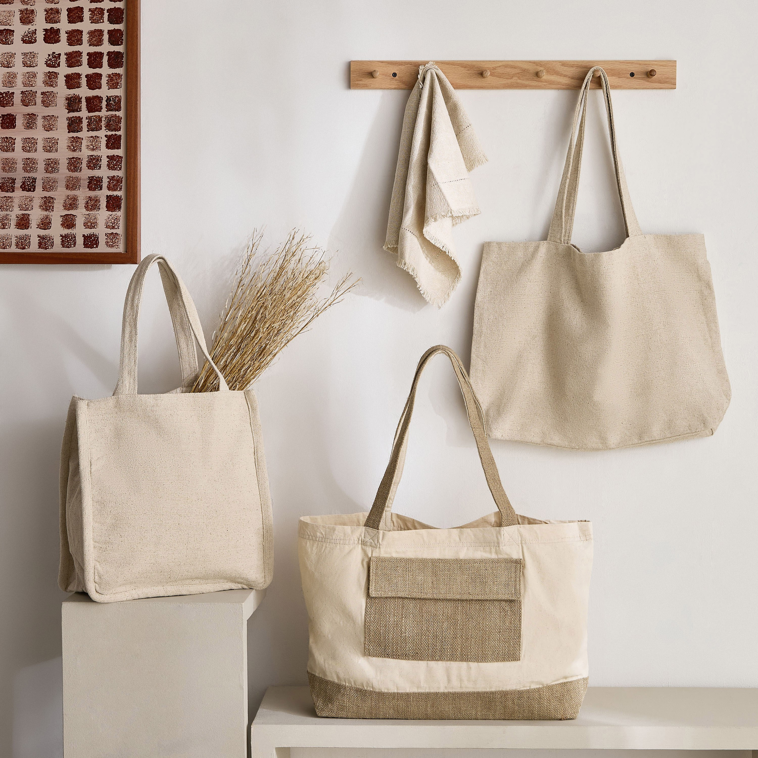 Zeha Cotton Tote Bag - 35x35 cm-hbxkidsandyouth-playroom-stationery-image-4