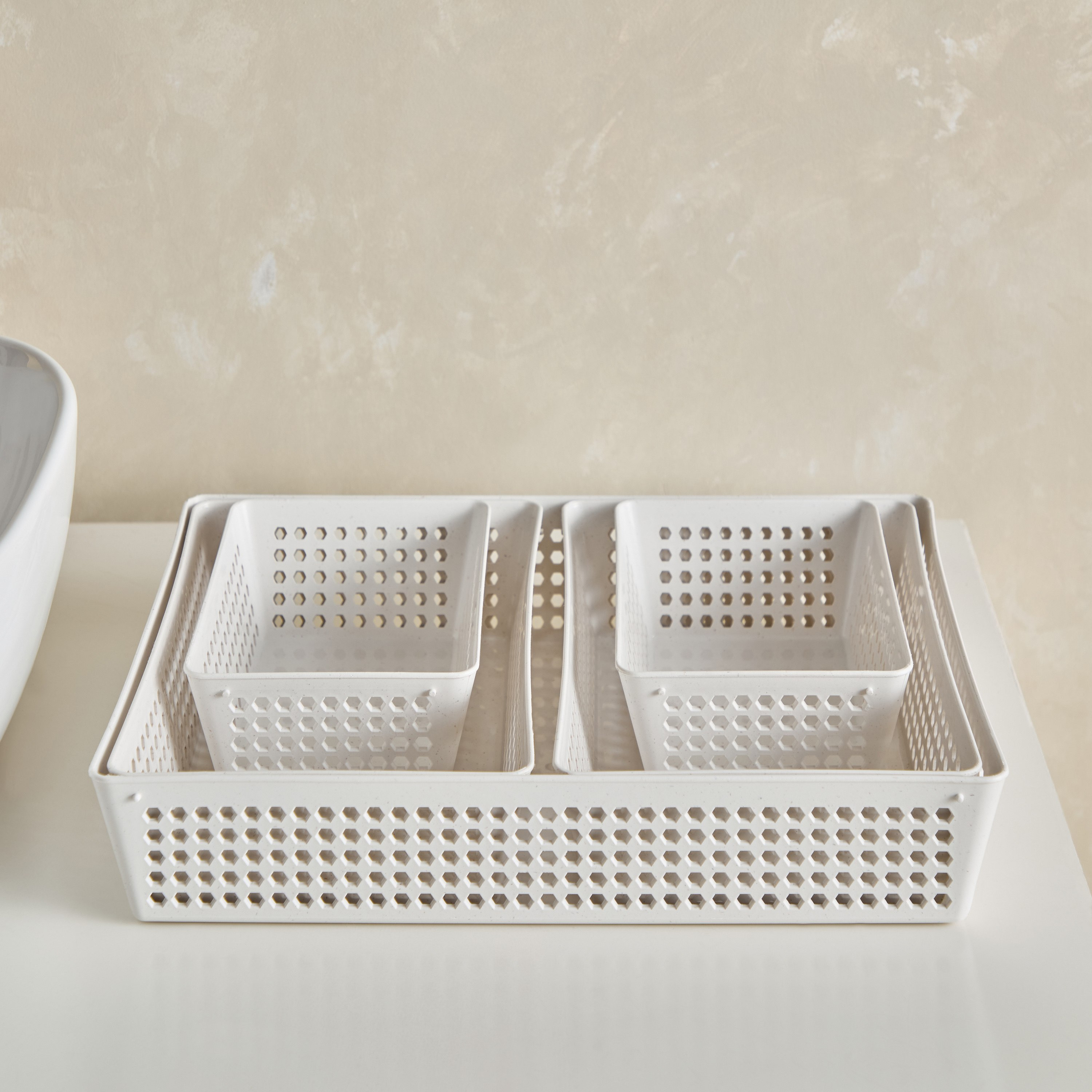 سلة تخزين متعددة الاستخدامات فاشون من رايس هاسك - مجموعة من 5 قطع-hbxdecorandfurnishings-homeaccessories-storage-image-2