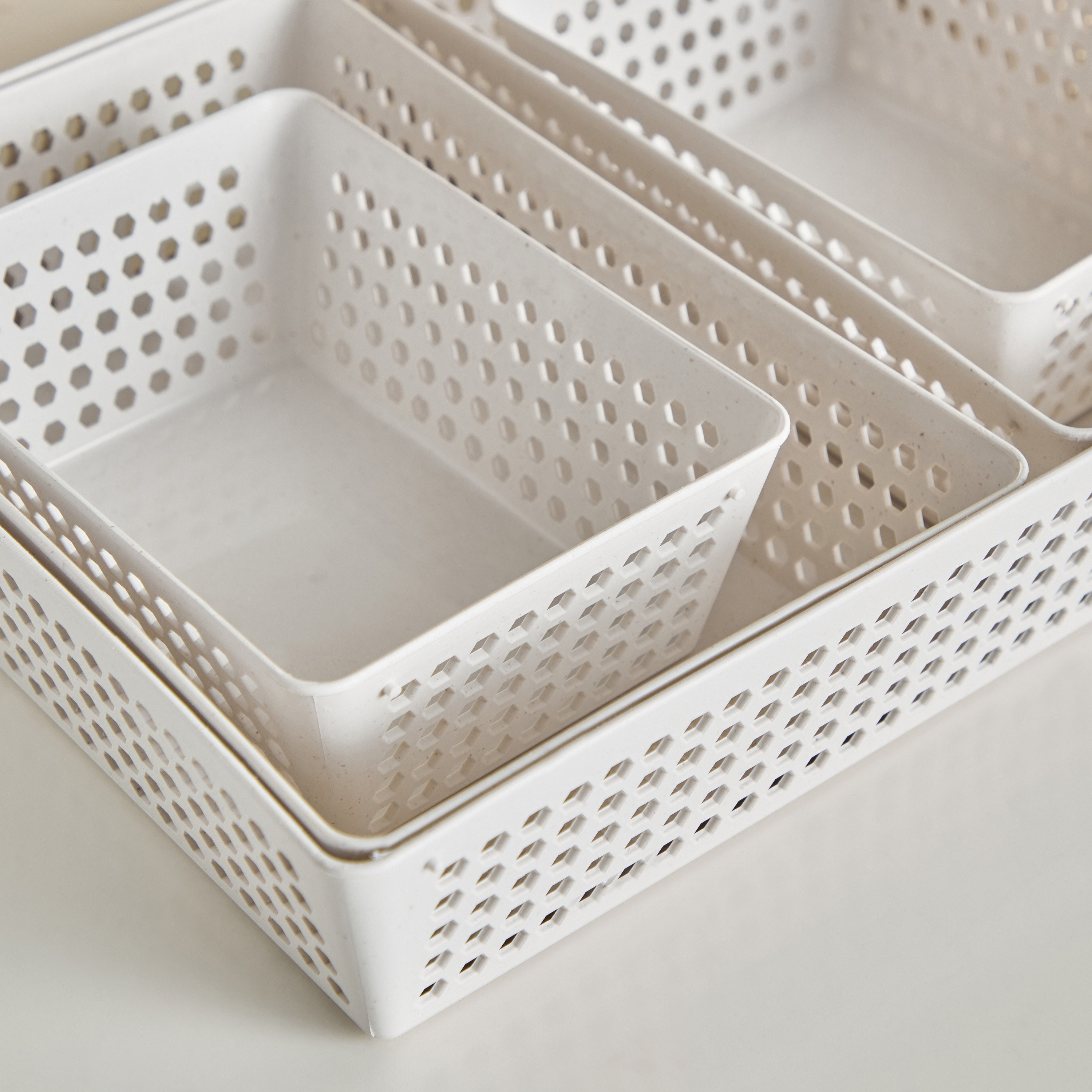 سلة تخزين متعددة الاستخدامات فاشون من رايس هاسك - مجموعة من 5 قطع-hbxdecorandfurnishings-homeaccessories-storage-image-4