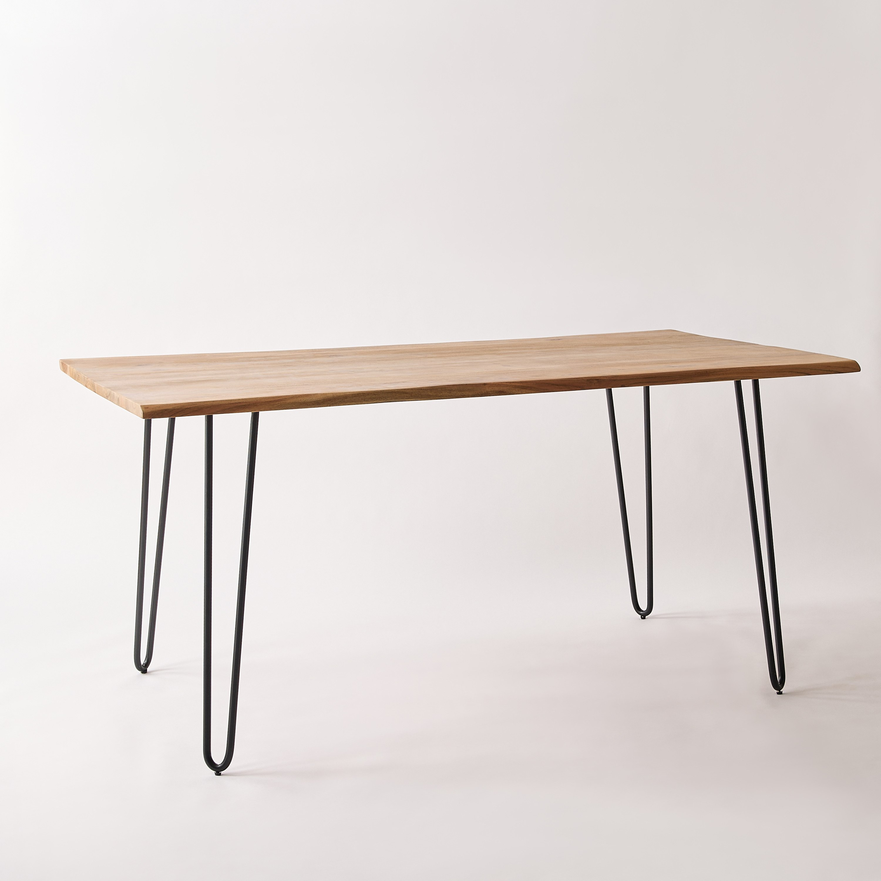 طاولة سفرة لـ6 مقاعد بسطح من الخشب الصلب - كوروين لايف إيدج من فيندرا -hbxdiningroom-diningtablesandsets-diningtables-sixseater-image-9