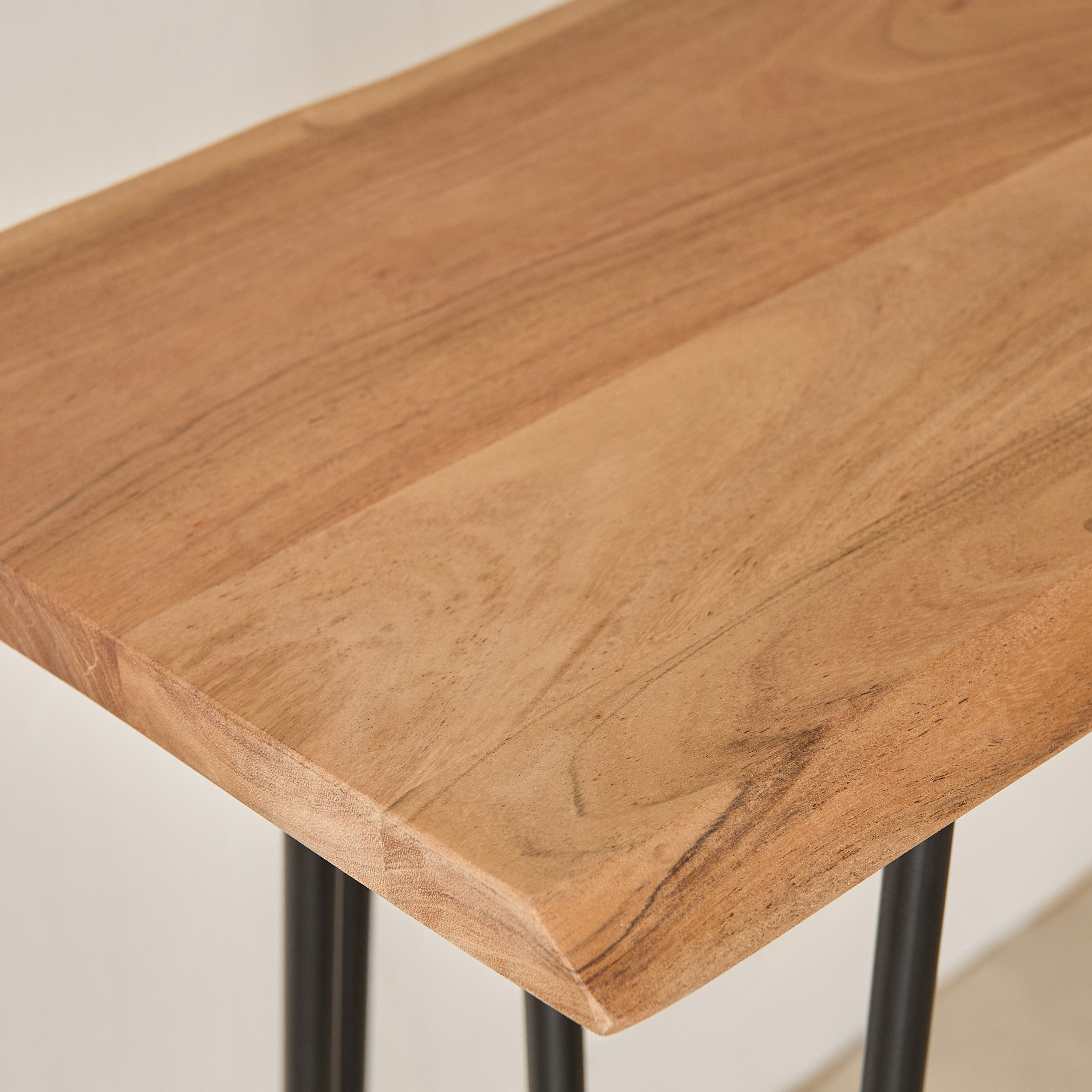 Cavon Corwin Live Edge Solid Wood Top Console Table-hbxfurniture-tablesandstands-consoletables-image-3